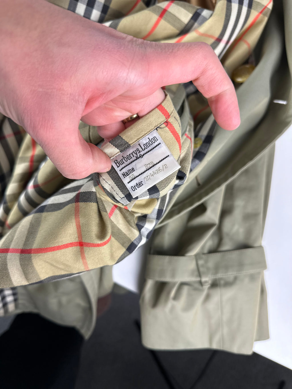 Burberrys Trenchcoat (46/S)