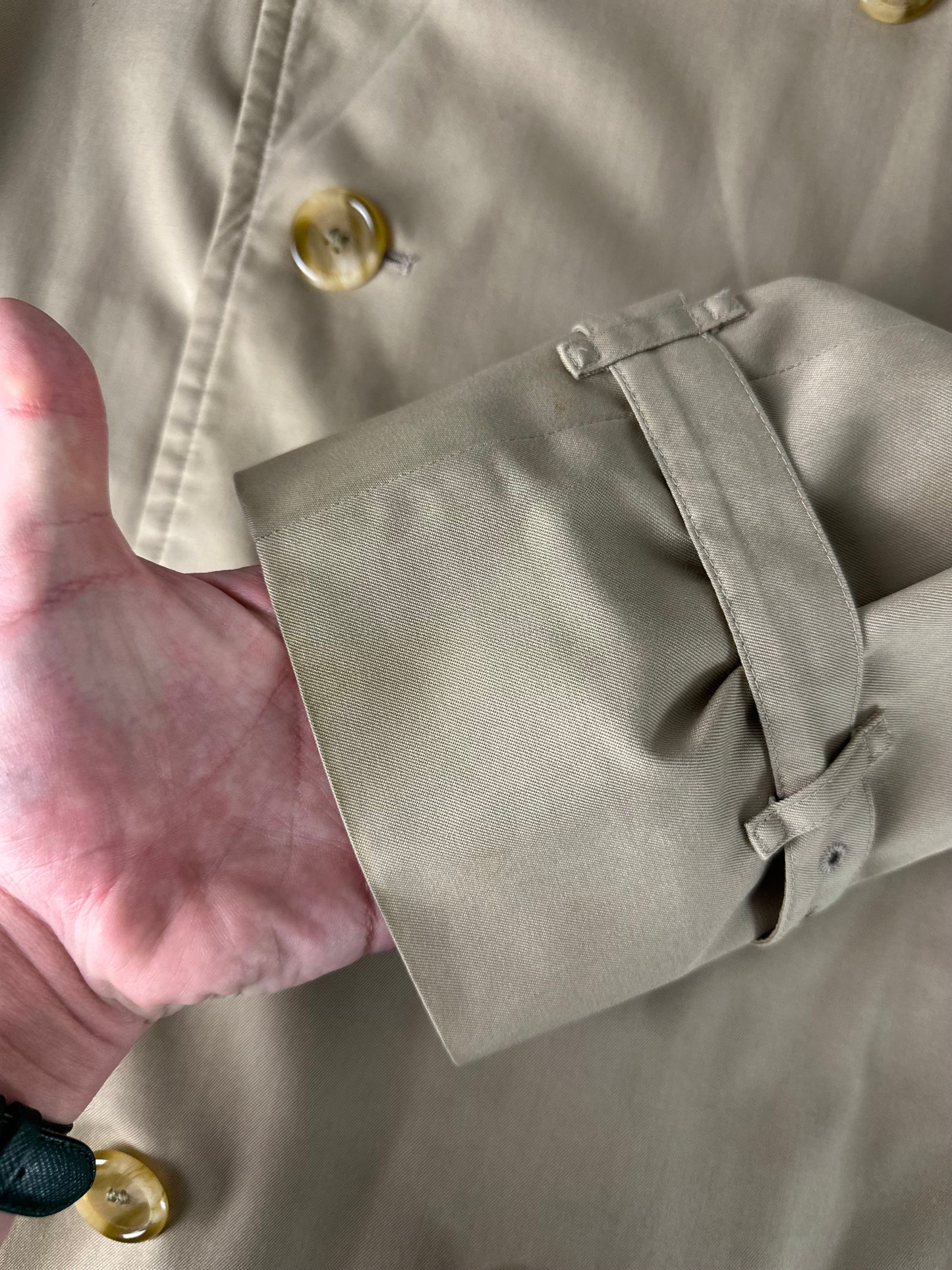 Vintage Burberry Trench Coat Size 52 L