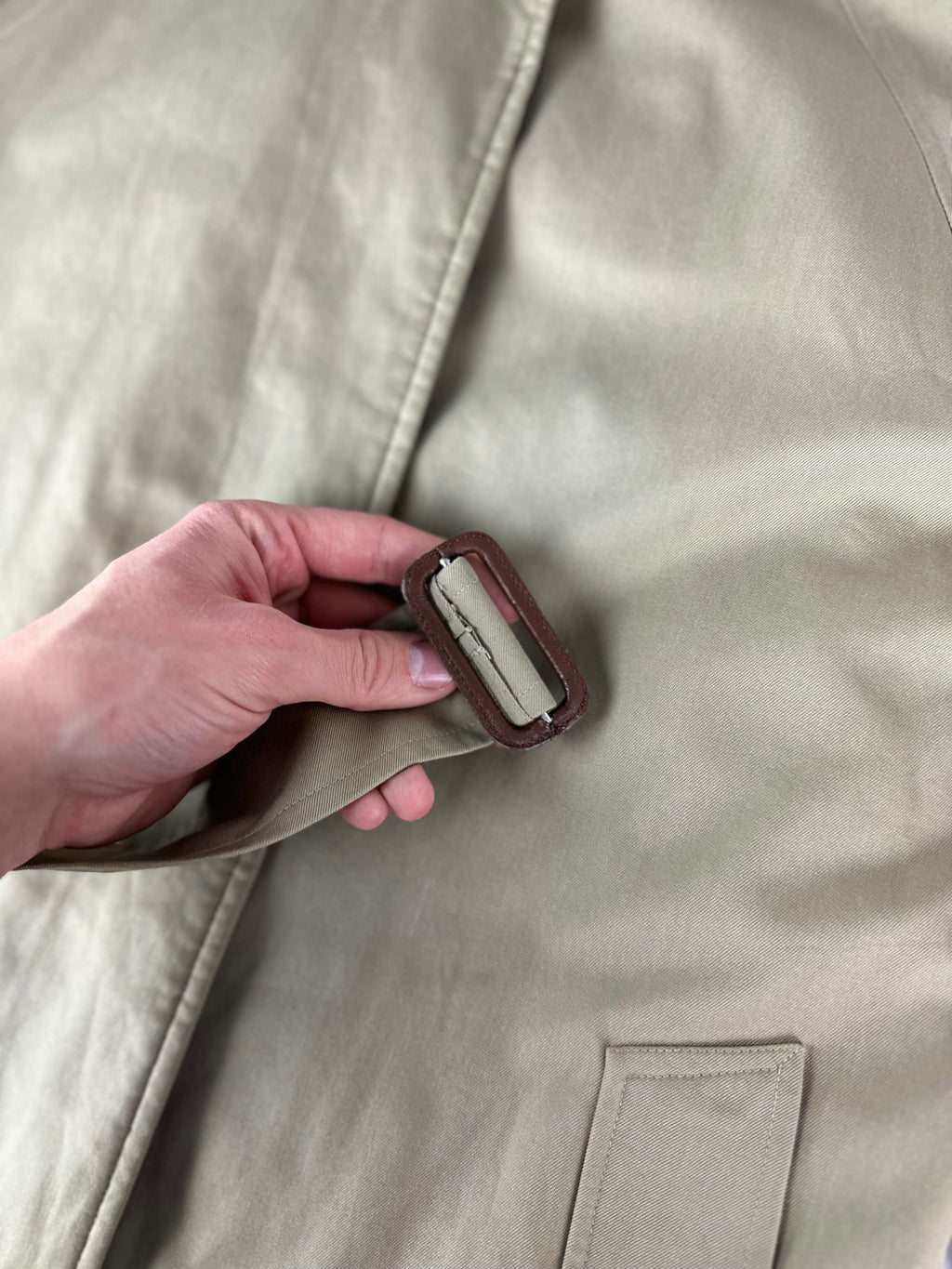 Burberrys Trenchcoat (8/XS) including Inlet
