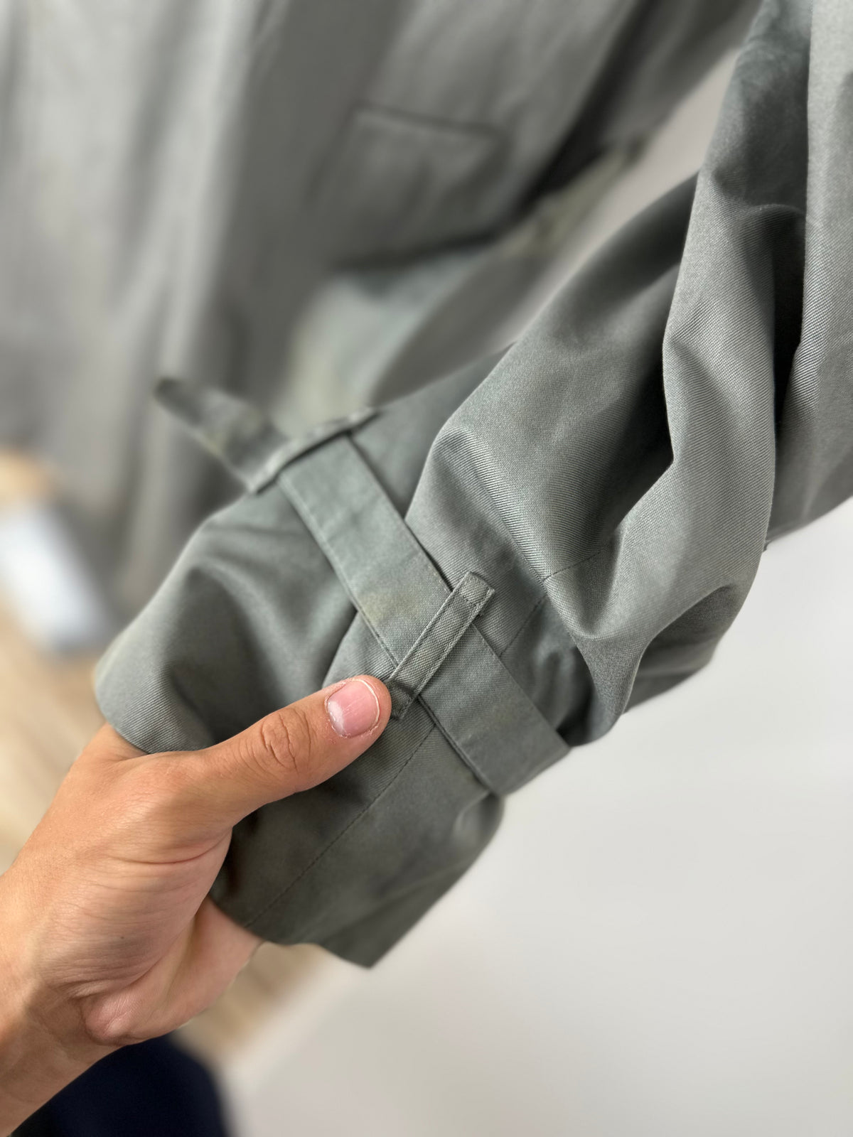 Vintage Burberry Trench Coat Grey Size 52 L
