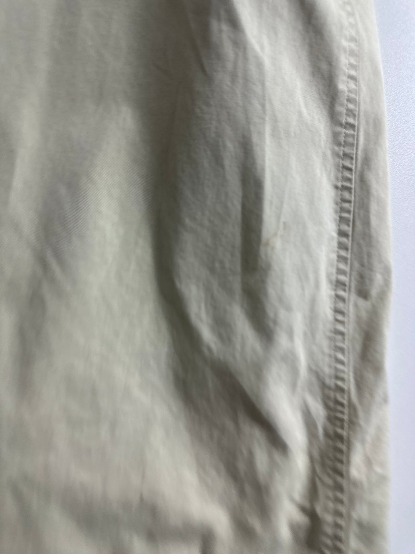Vintage Burberry Trench Coat Creme Size 8 XS
