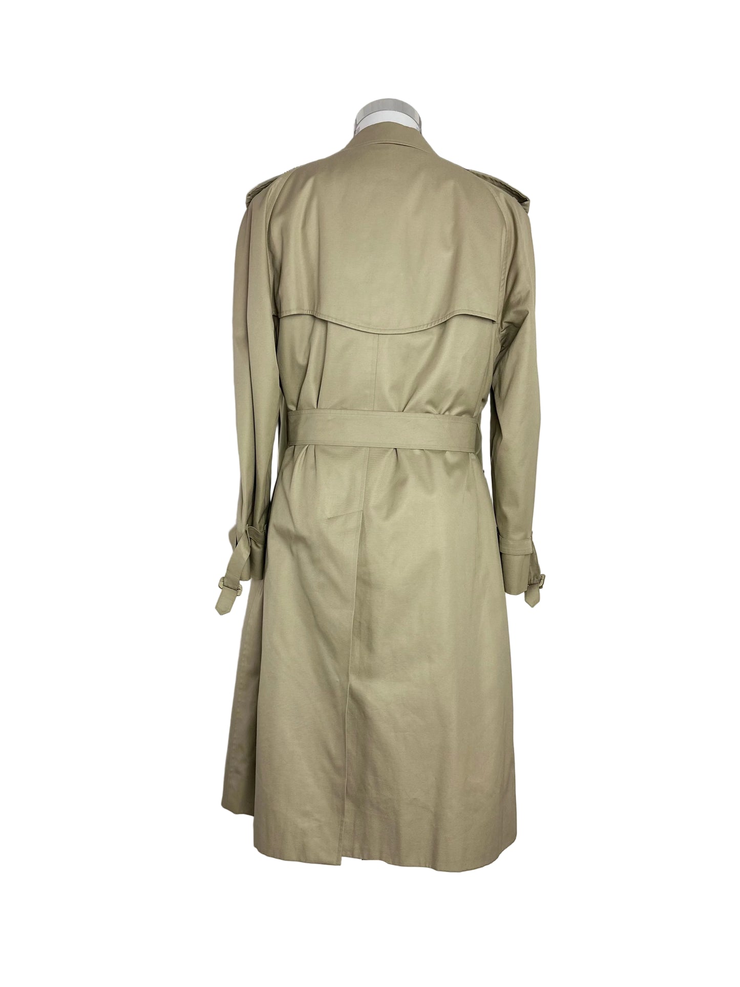 Vintage Burberry Trench Coat Size 50 L With Lining