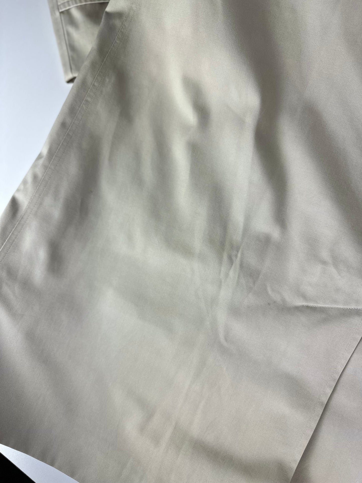 Vintage Burberry Car Coat Creme Size 52 L