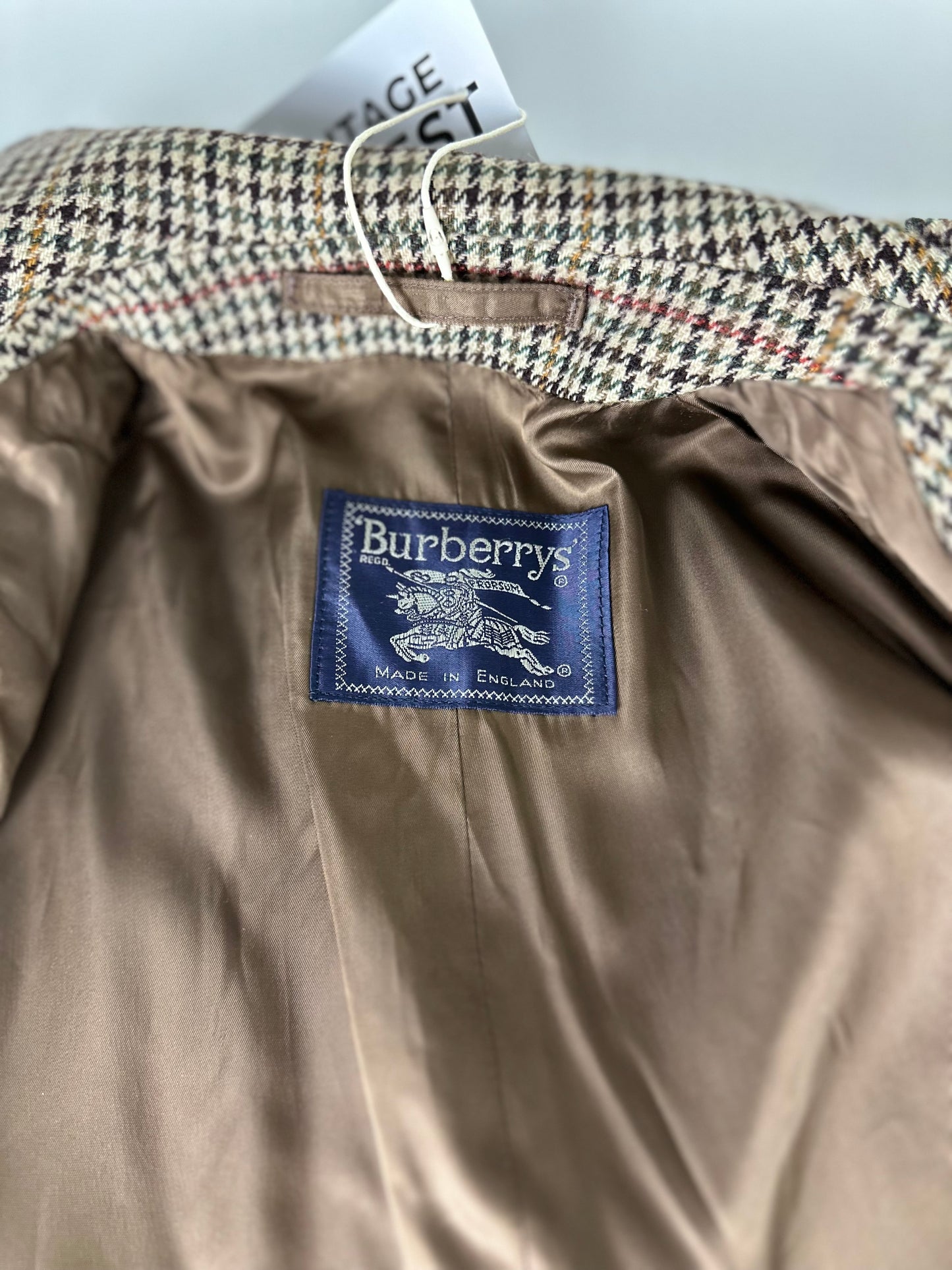 Vintage Burberry Wool Coat Size 46 S