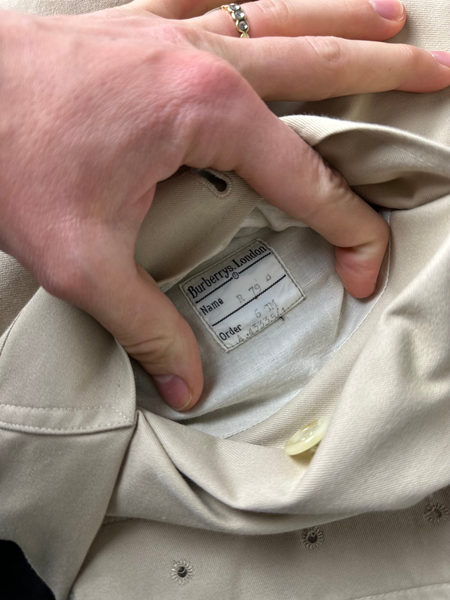 Burberrys Trenchcoat (6/XXS)