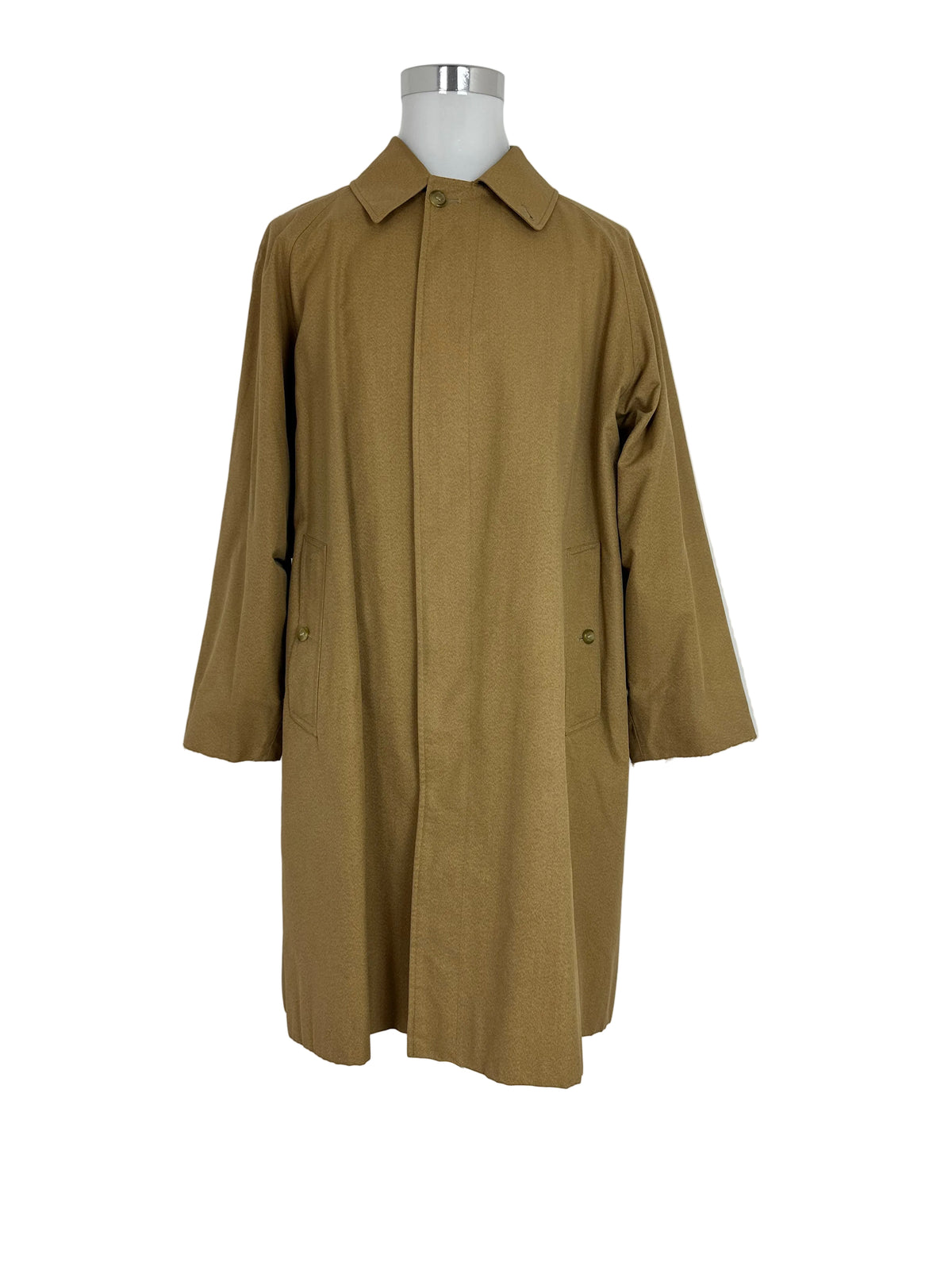Vintage Burberry Car Coat Mustard Size 56 XL