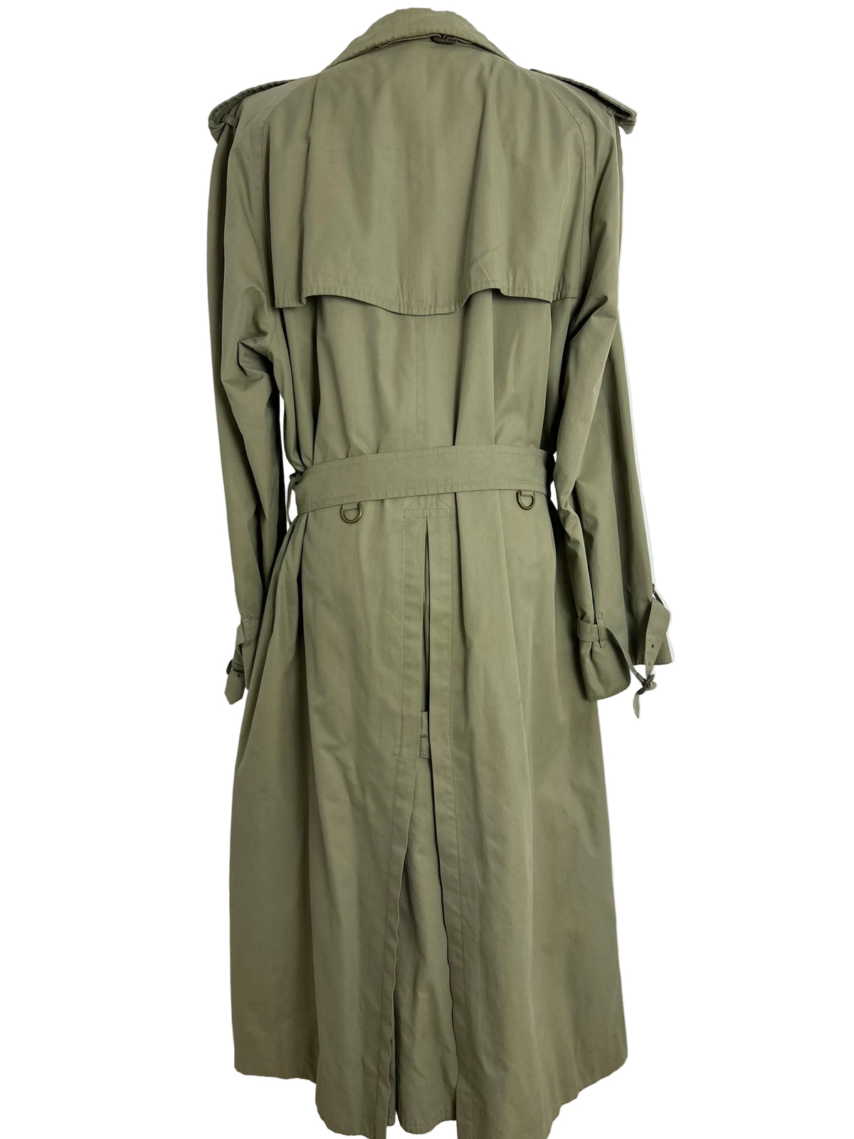 Vintage Burberry Trench Coat Oliv Size 58 XXL