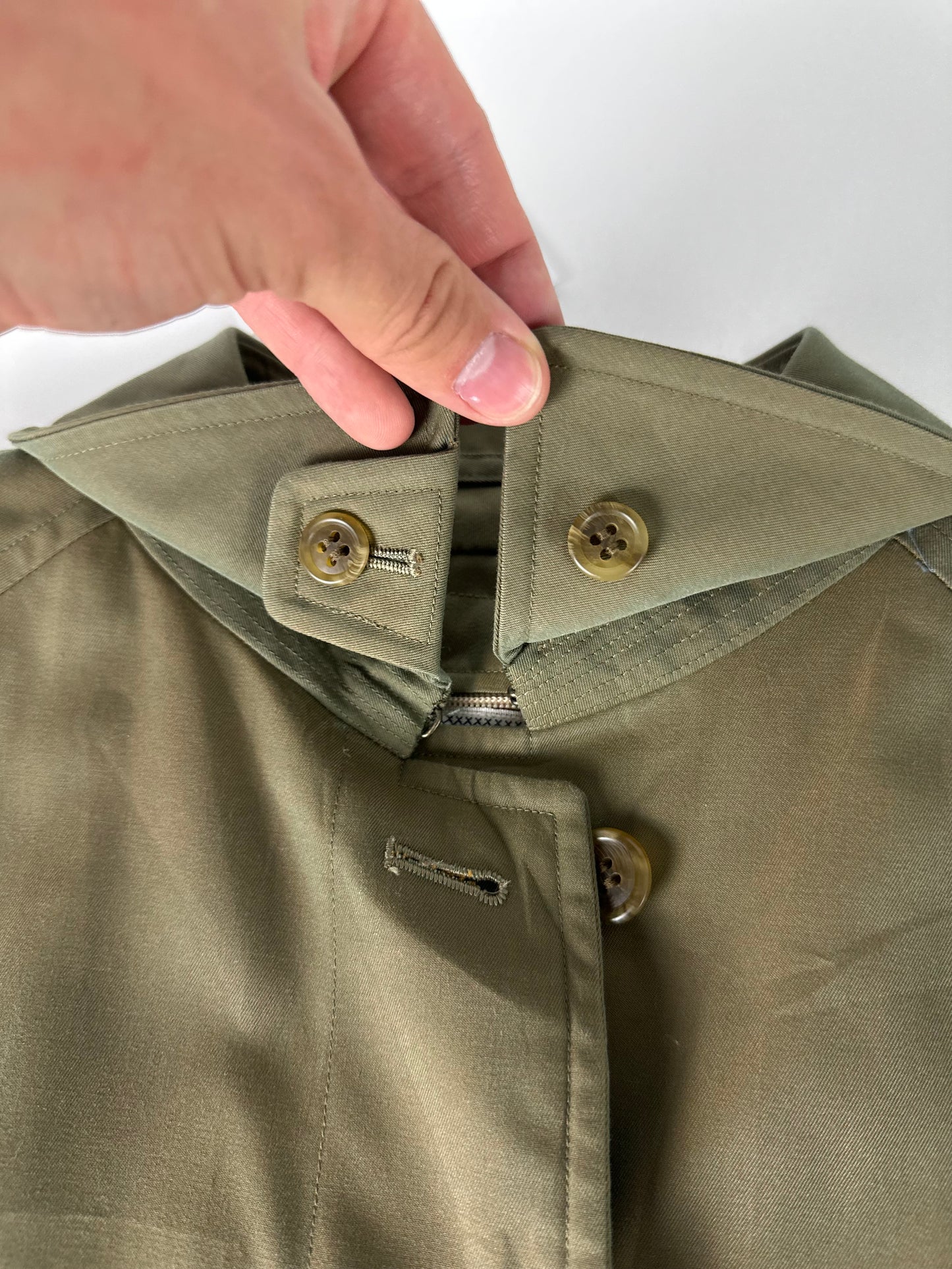 Vintage Burberry Trench Coat Size 8 XS