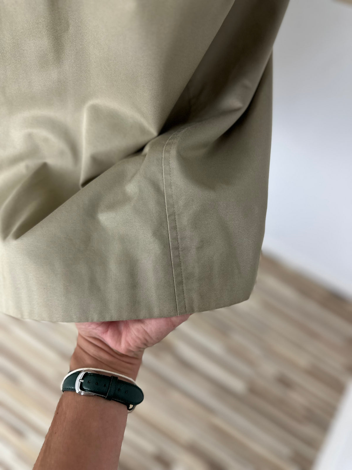 Vintage Burberry Car Coat Beige Size 46 S
