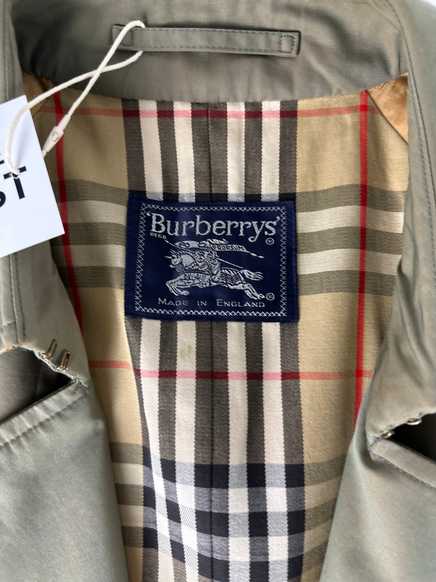 Vintage Burberry Trench Coat Size 50 L