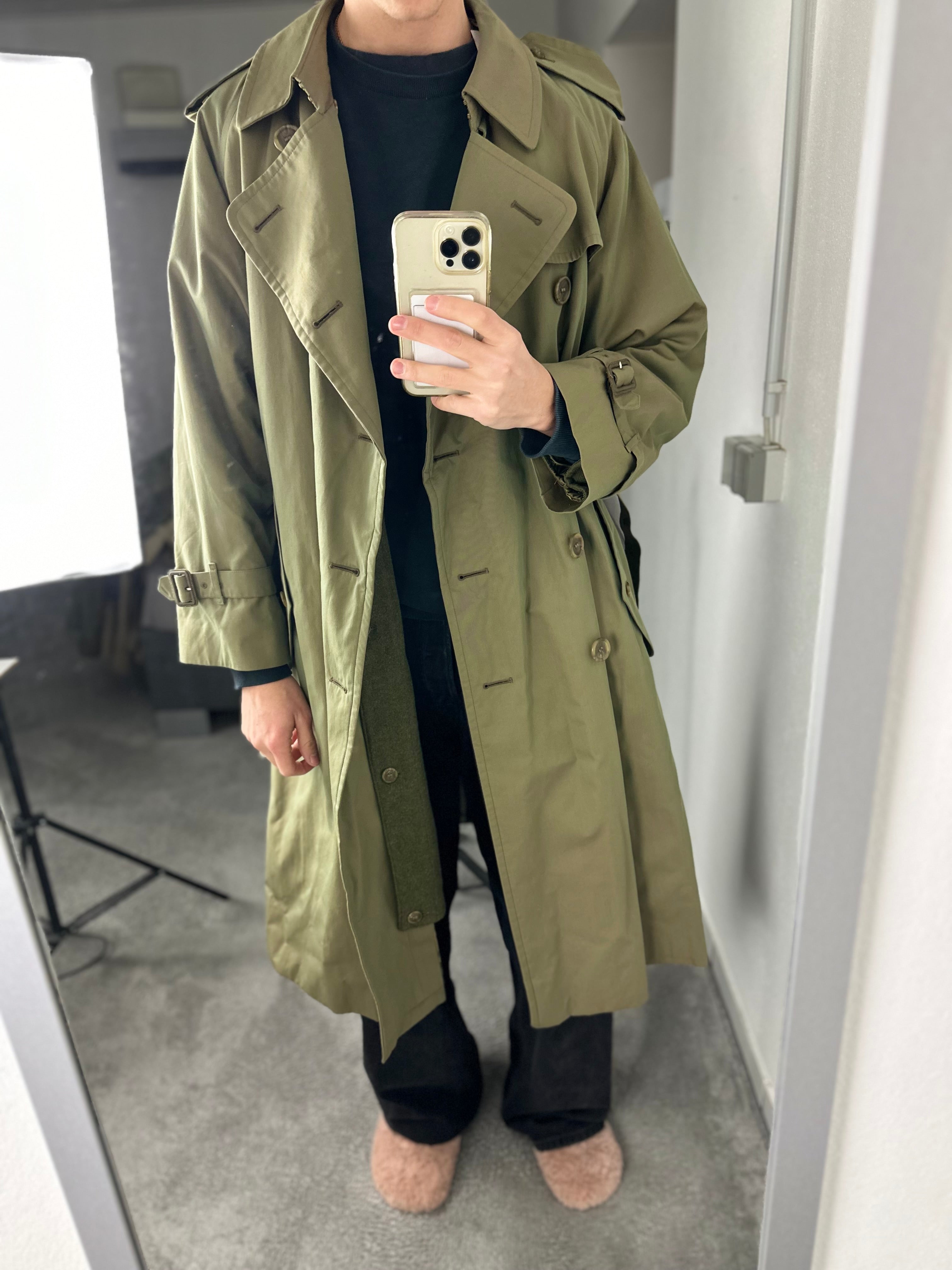 Burberrys Trenchcoat (54/XL) including Inlet