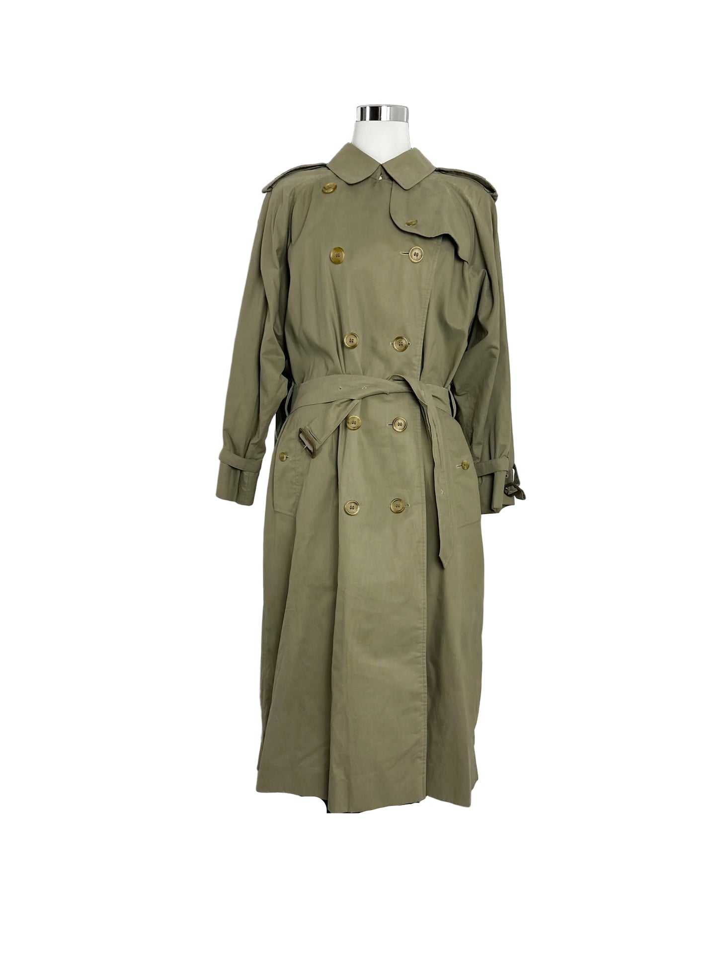 Vintage Burberry Trench Coat Size 16 XL