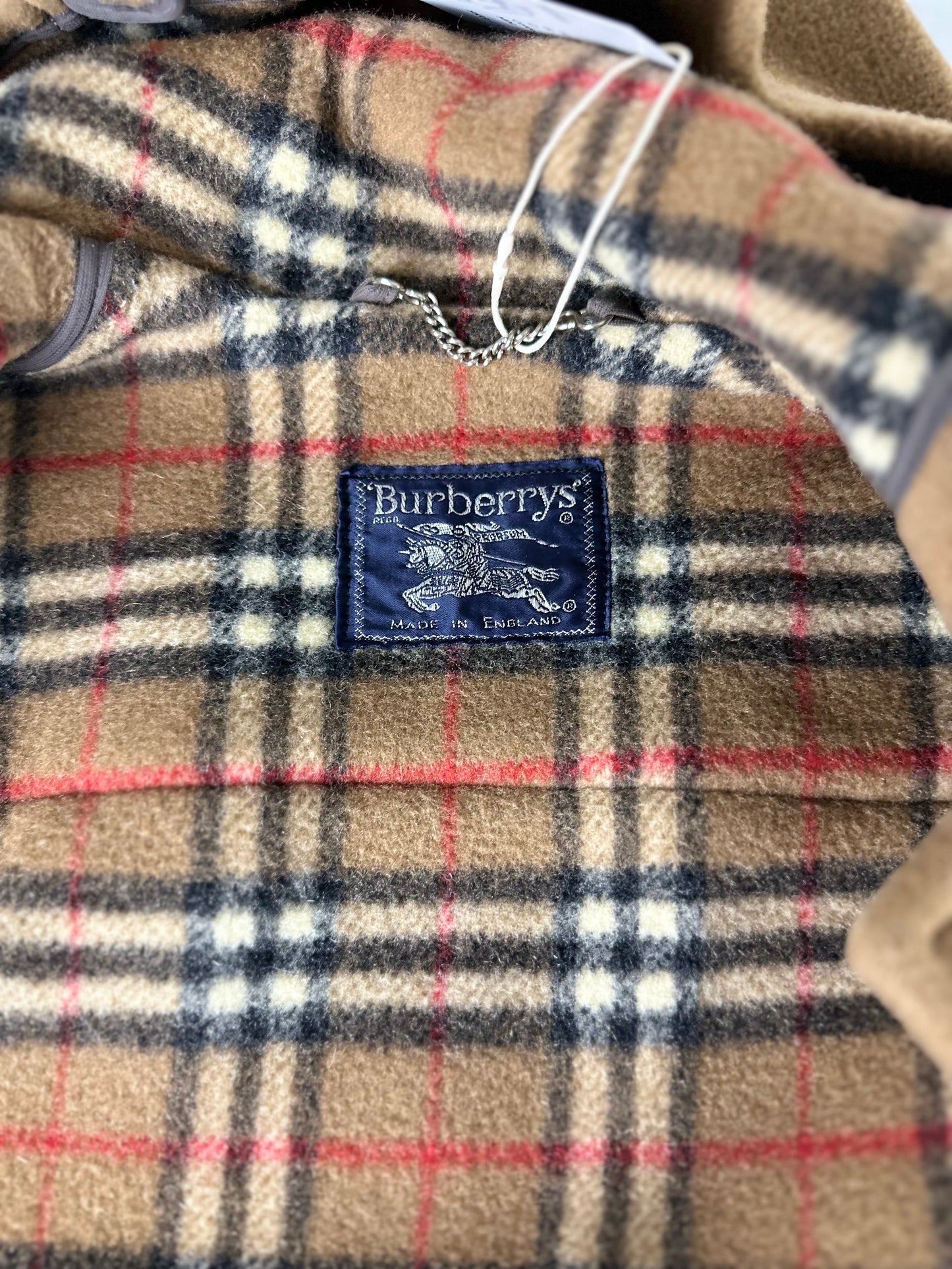 Vintage Burberry Duffle Coat Size 8 XS