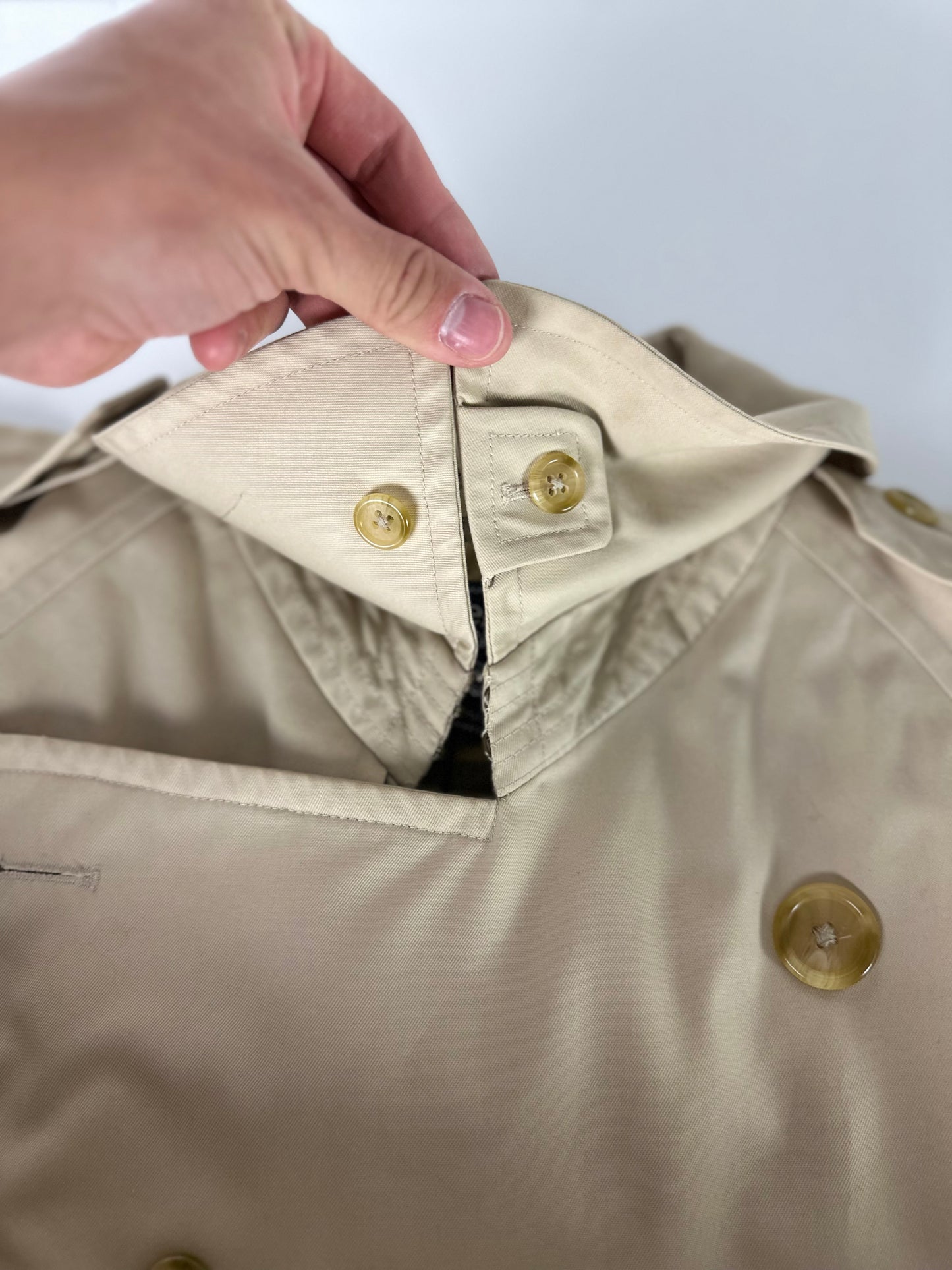 Vintage Burberry Trench Coat Size 56 XL