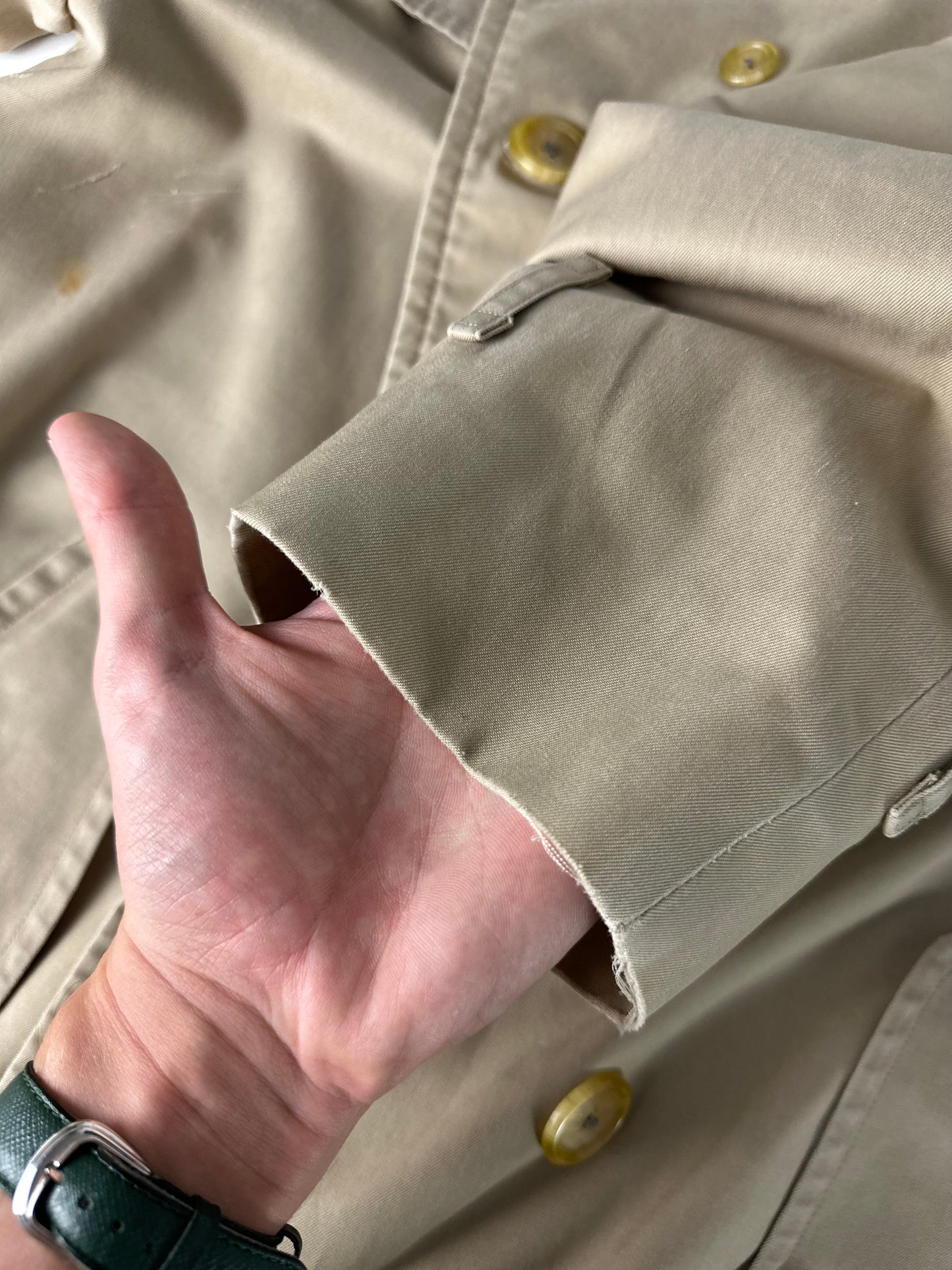 Vintage Burberry Trench Coat Size 50 L