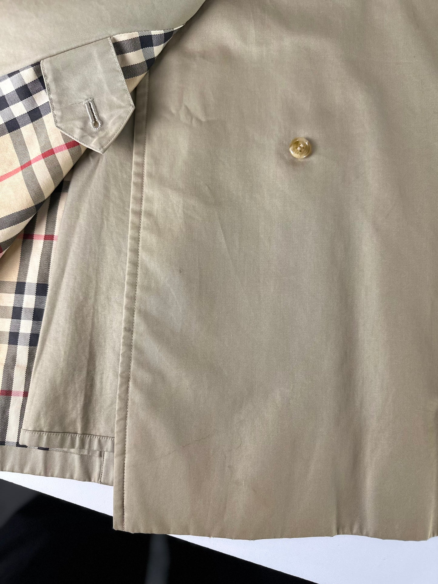 Vintage Burberry Trench Coat Size 8 XS