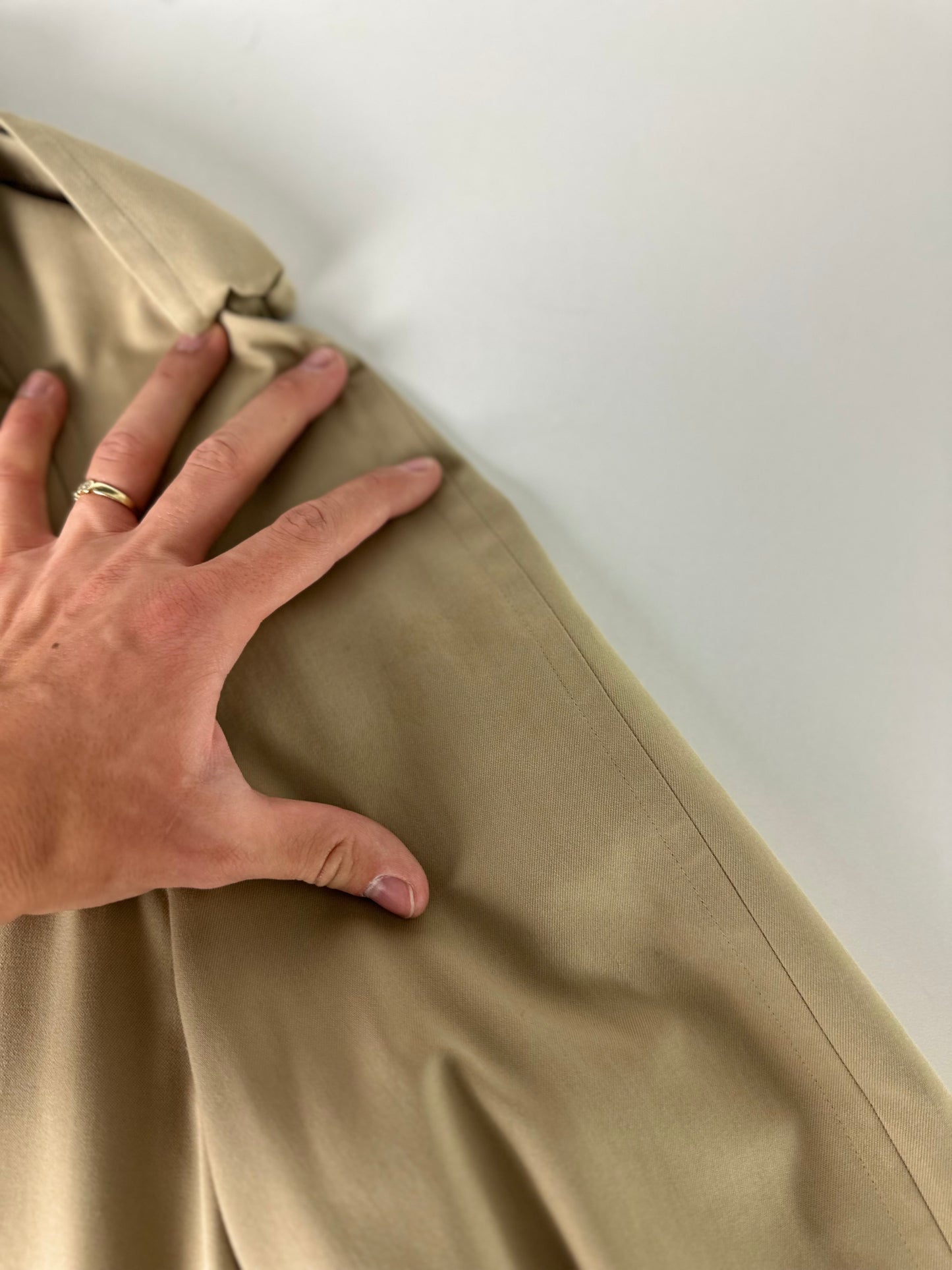 Vintage Burberry Trench Coat Size 48 M