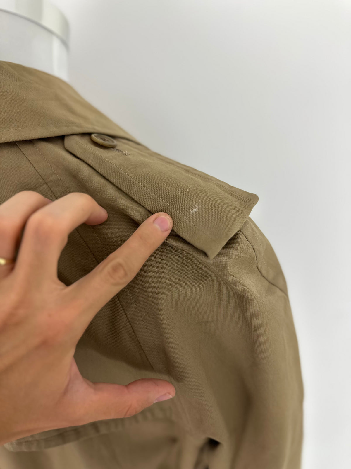 Vintage Burberry Trench Coat Beige Size 50 L