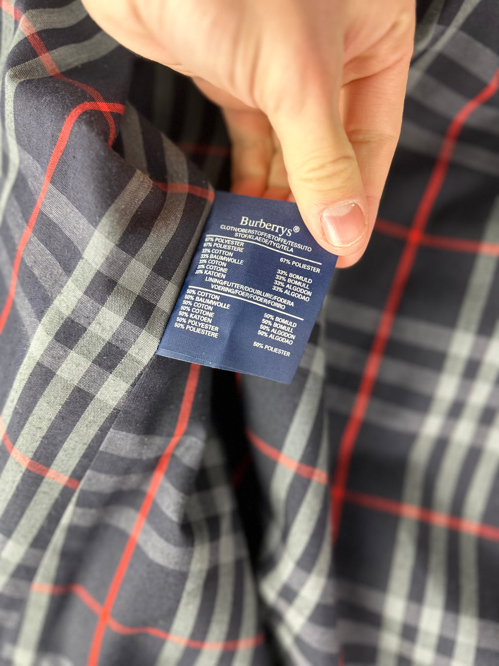 Burberrys Trenchcoat (10/S)