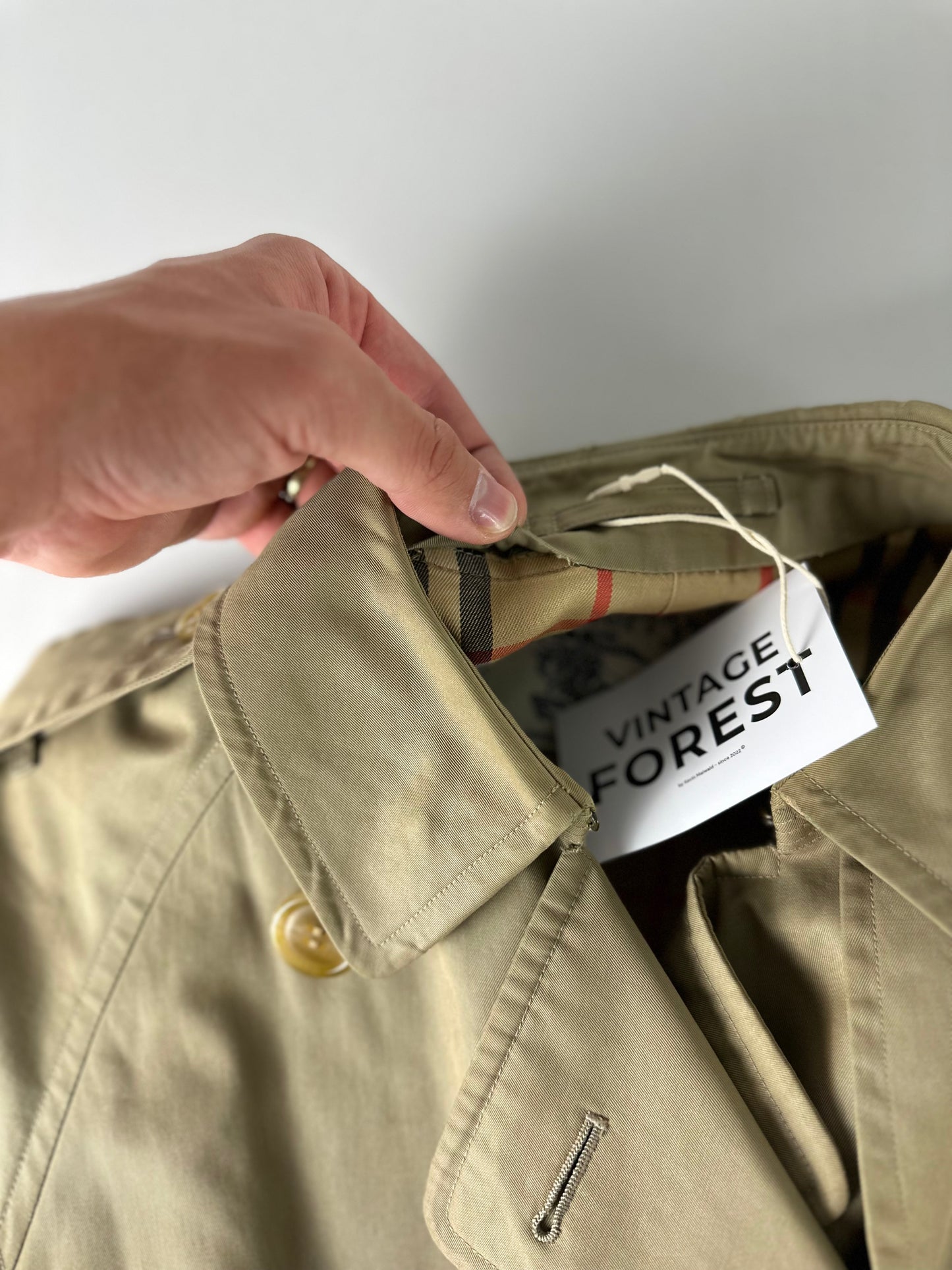 Vintage Burberry Trench Coat Size 8 XS