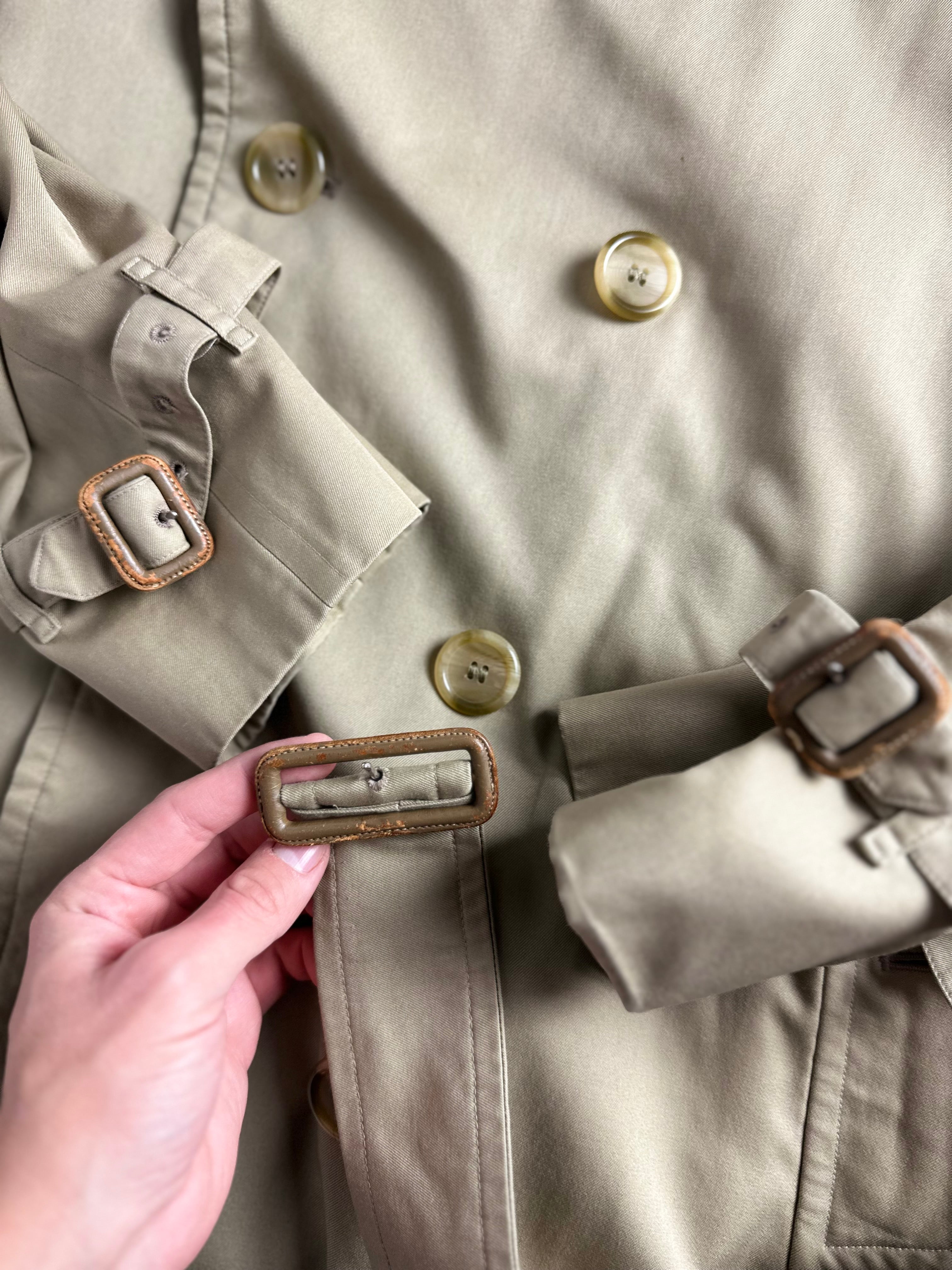 Burberrys Trenchcoat (58/XXL) including Inlet