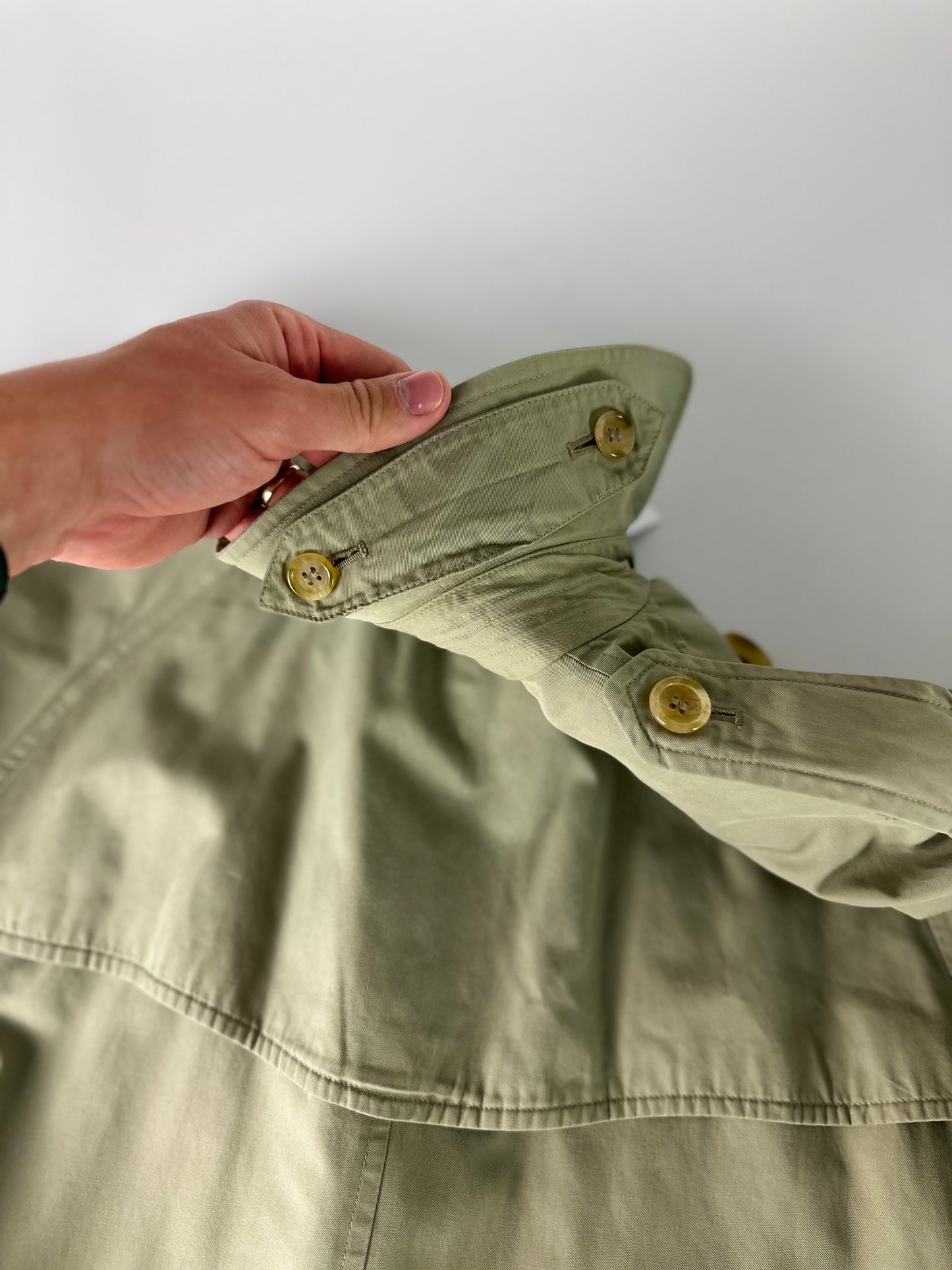 Vintage Burberry Trench Coat Size 14 L