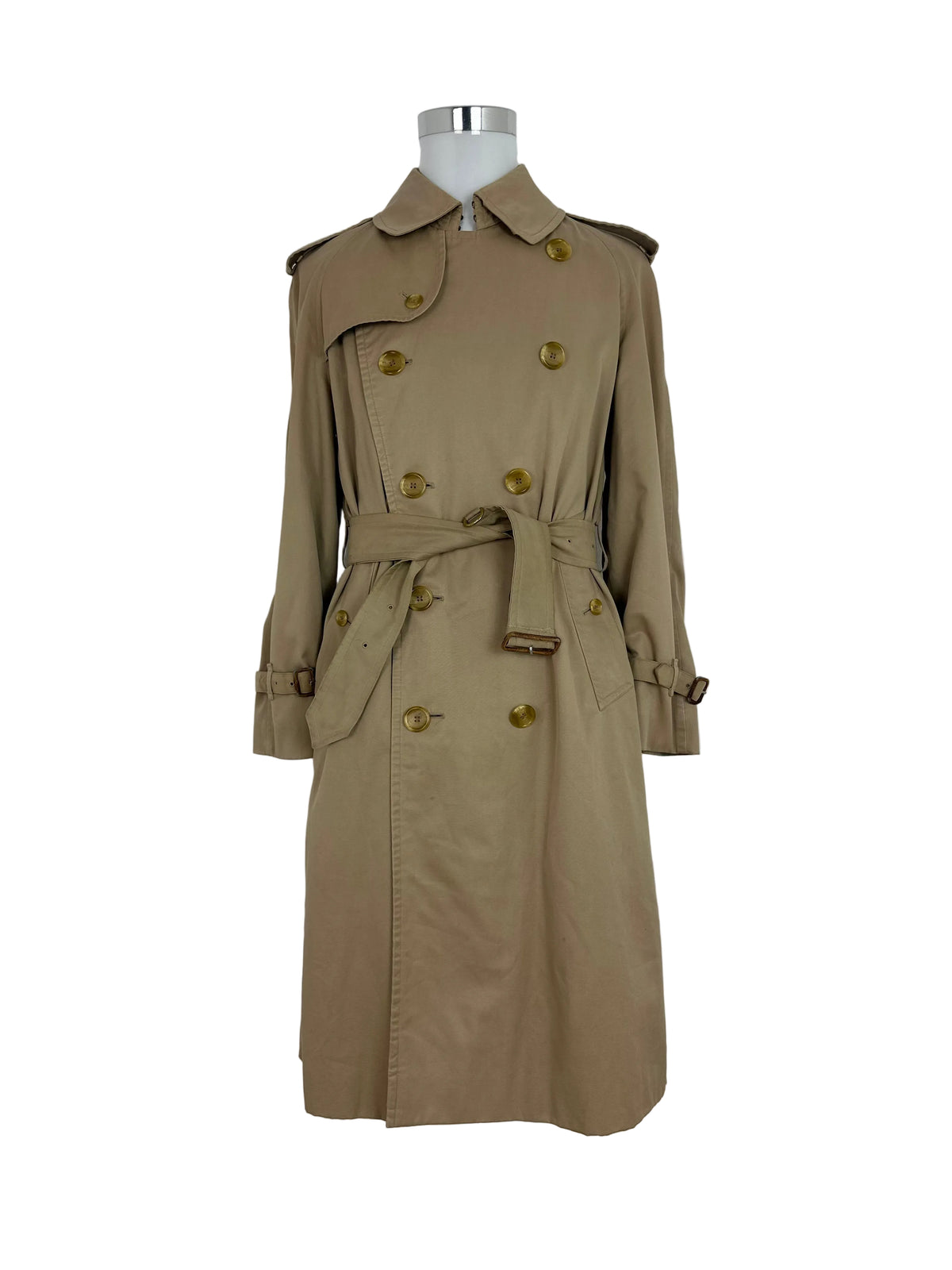 Vintage Burberry Trench Coat Beige Size 48 M