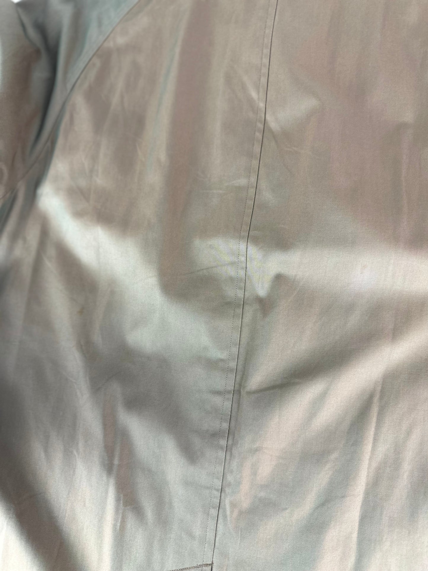 Vintage Burberry Car Coat Khaki Size 48 M