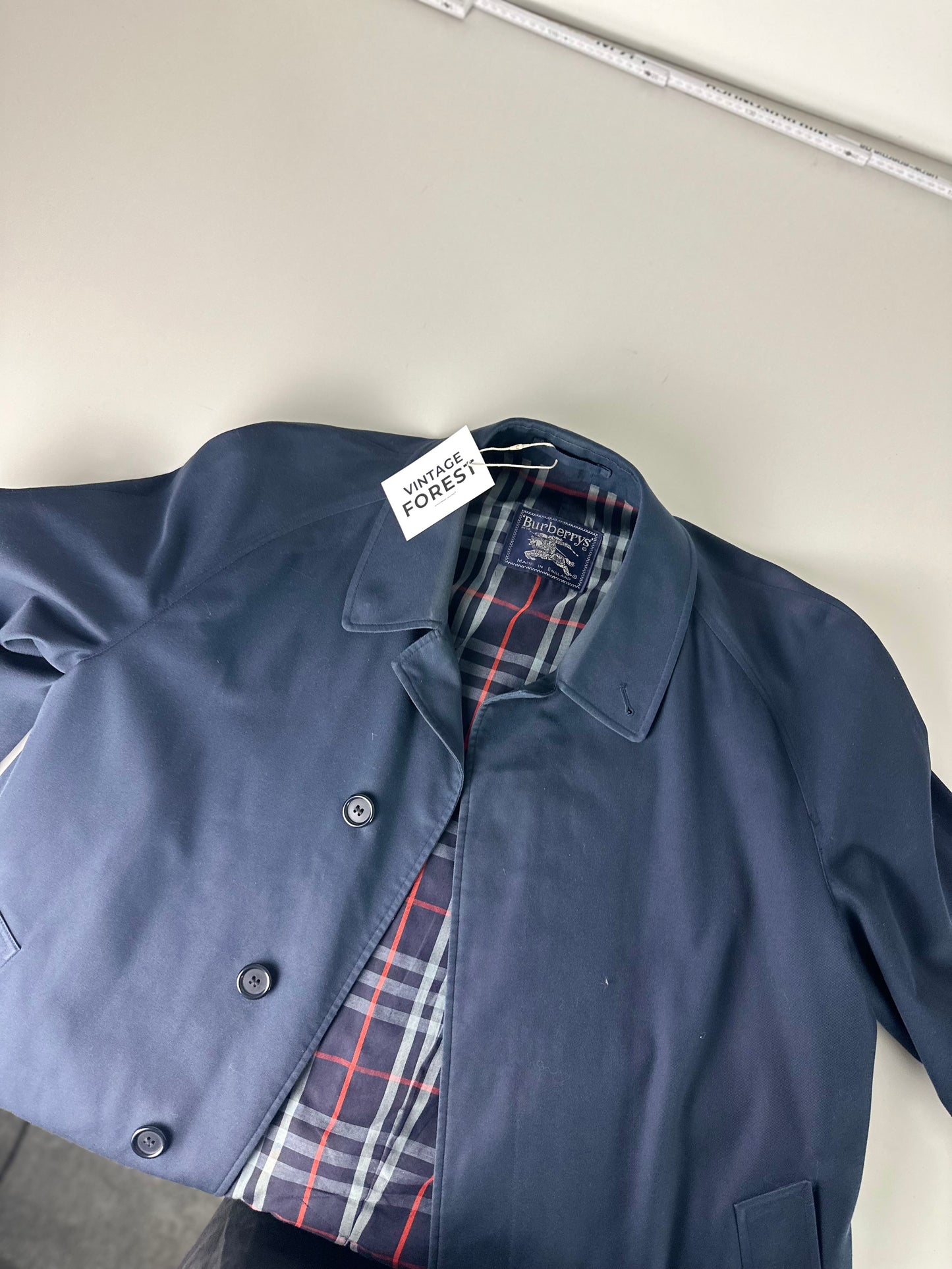 Vintage Burberry Car Coat Size 54 XL