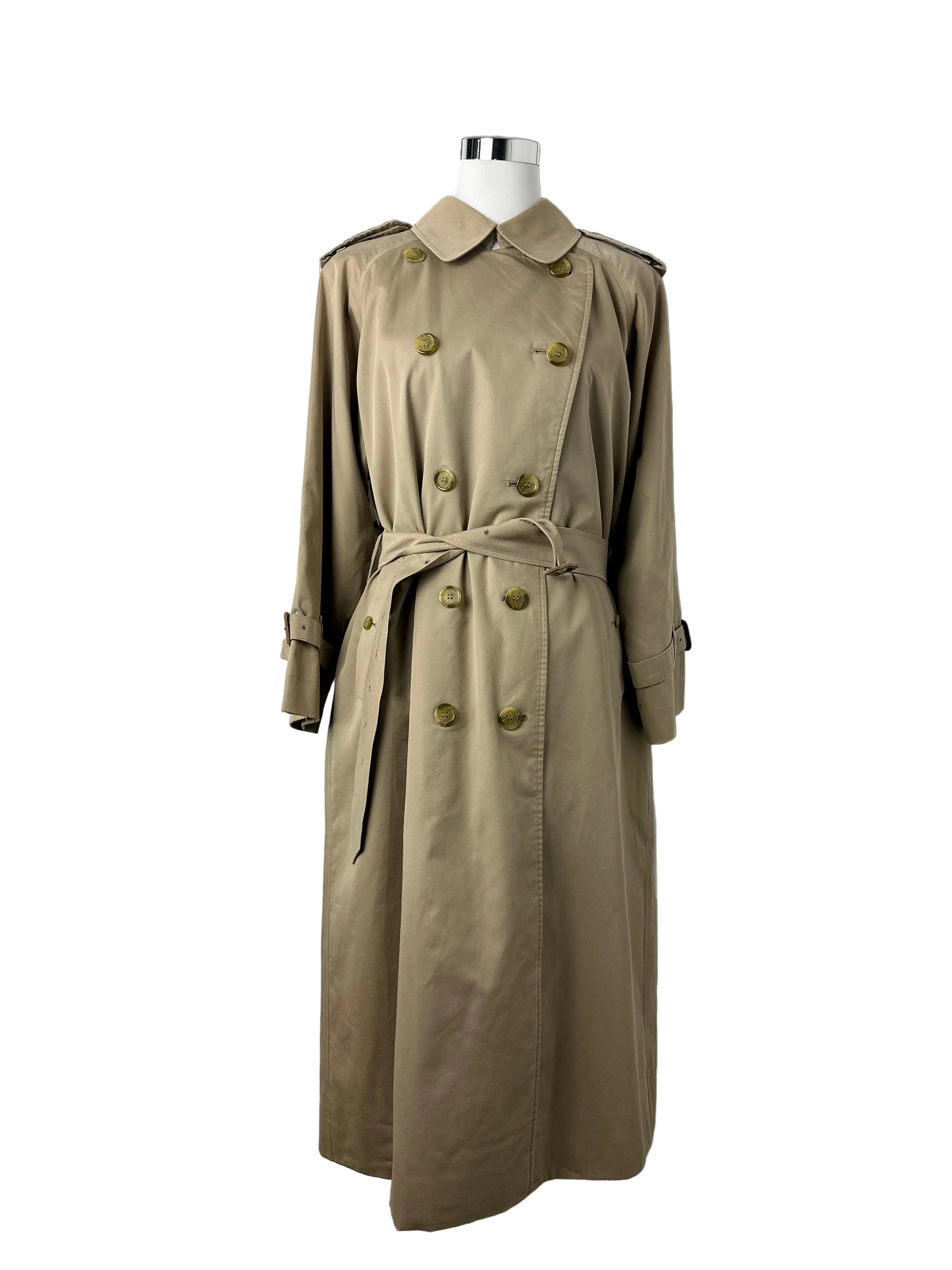 Burberrys Trenchcoat (12/M) including Inlet
