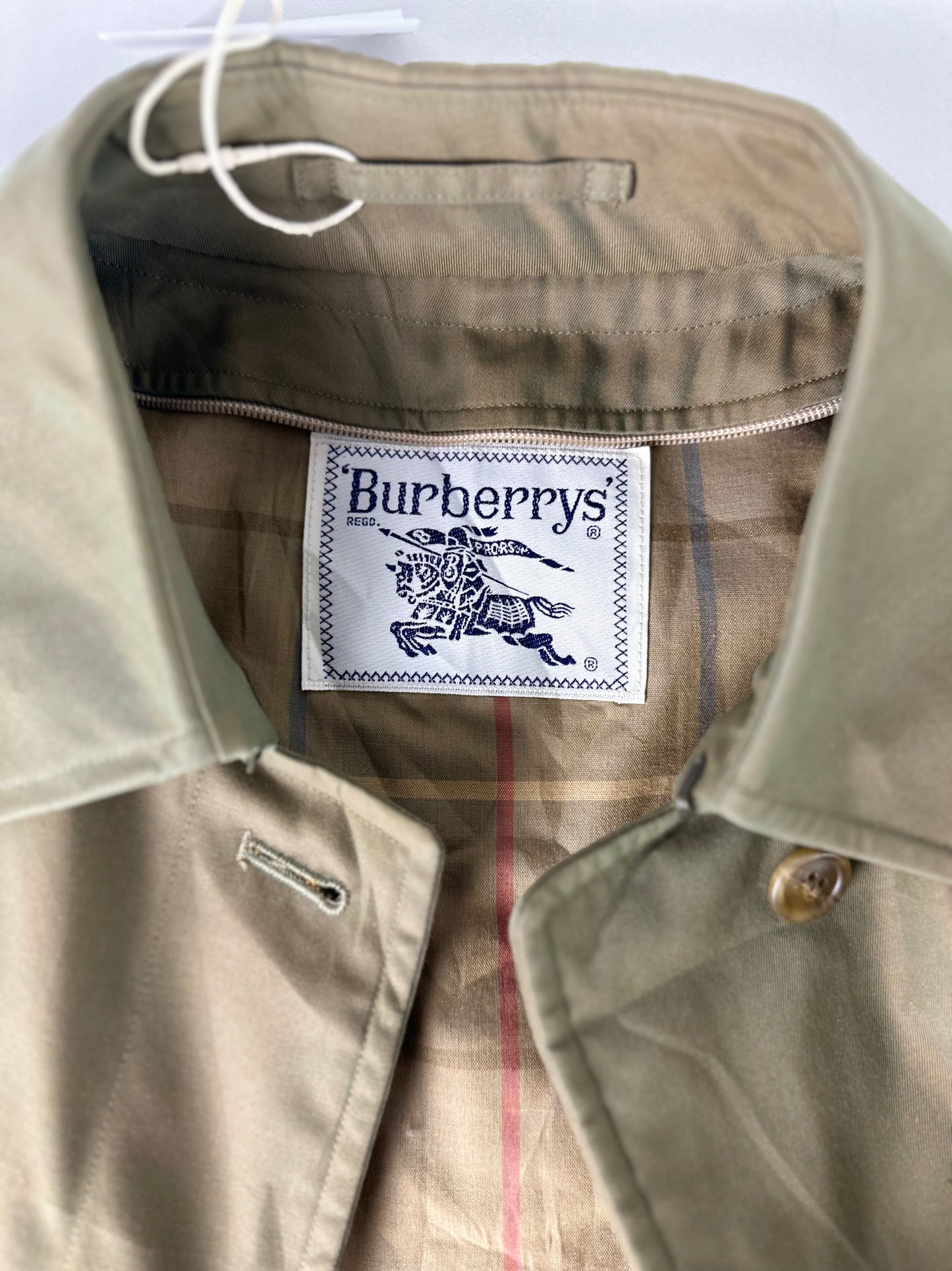 Vintage Burberry Trench Coat Size 8 XS