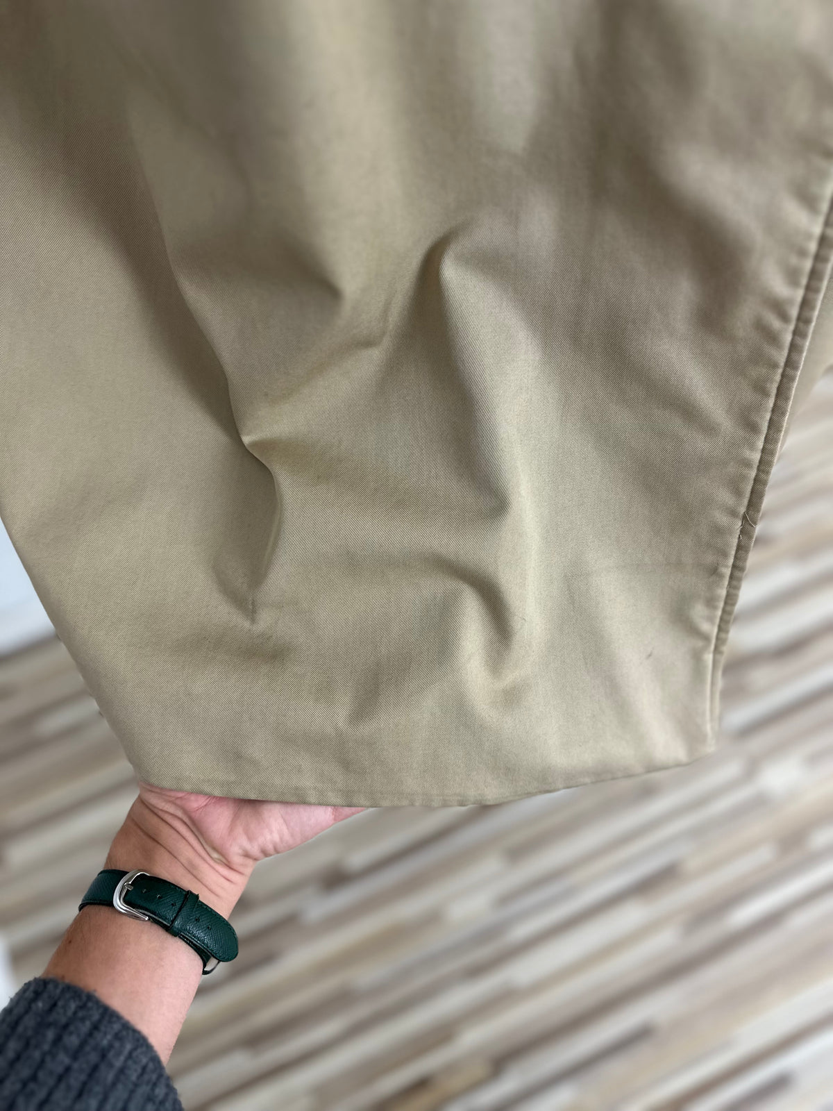 Vintage Burberry Car Coat Beige Size 12 M