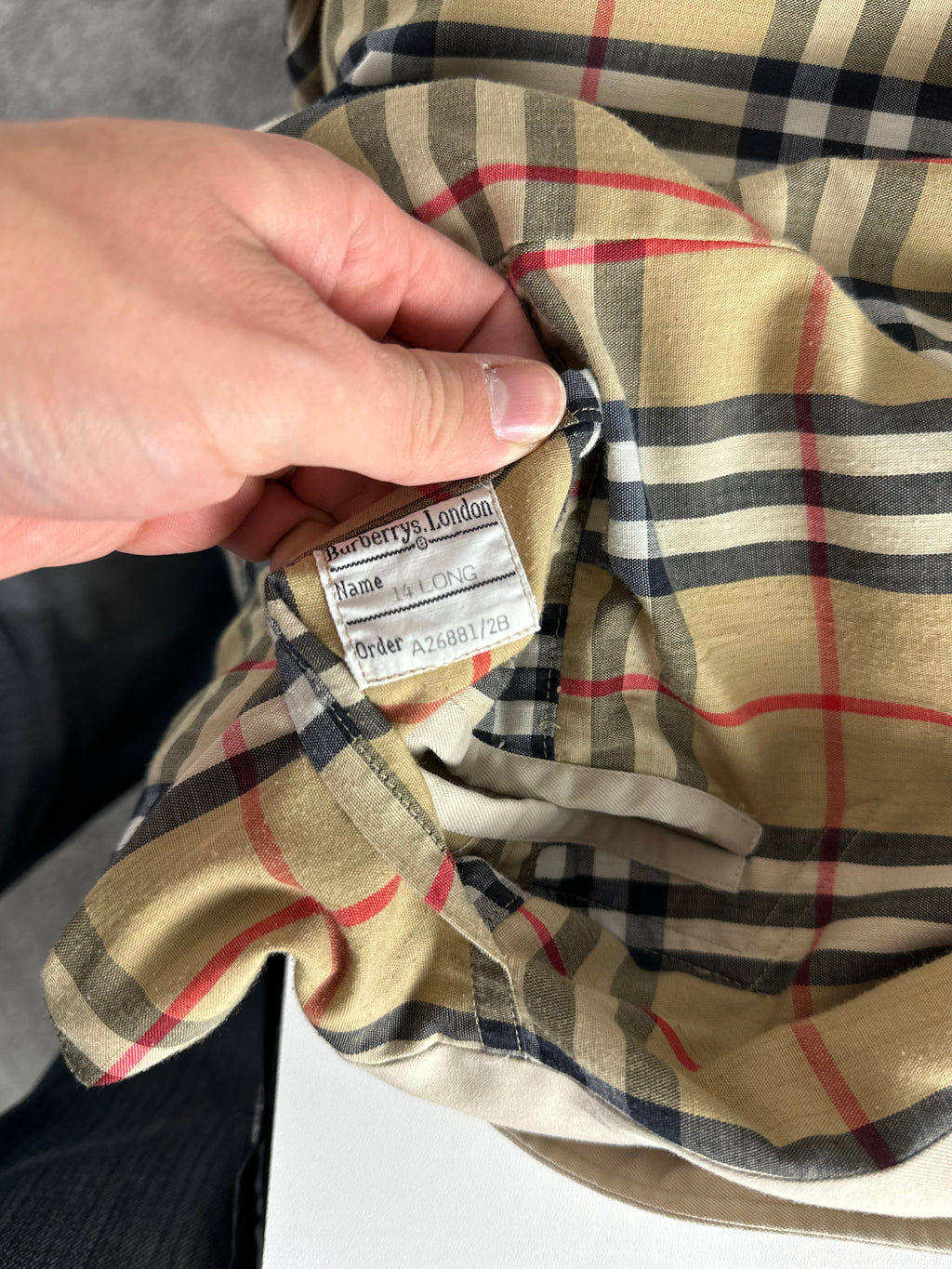 Burberrys Carcoat (12/M)