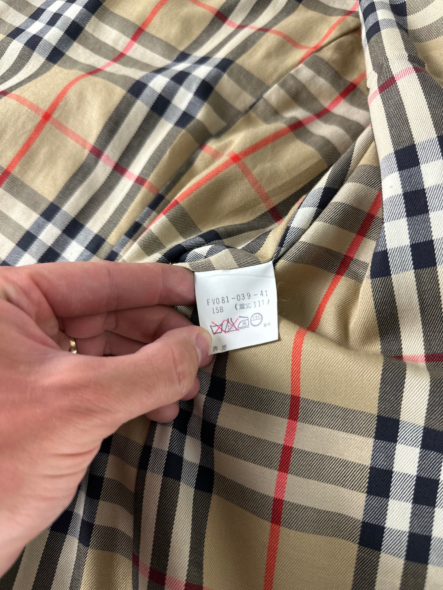 Vintage Burberry Trench Coat Size 12 M