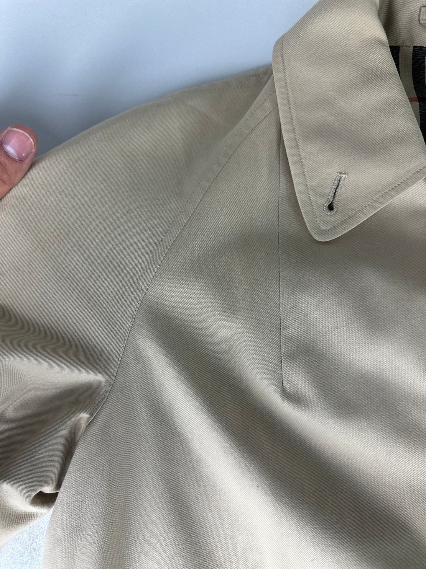 Vintage Burberry Car Coat Size 10 S
