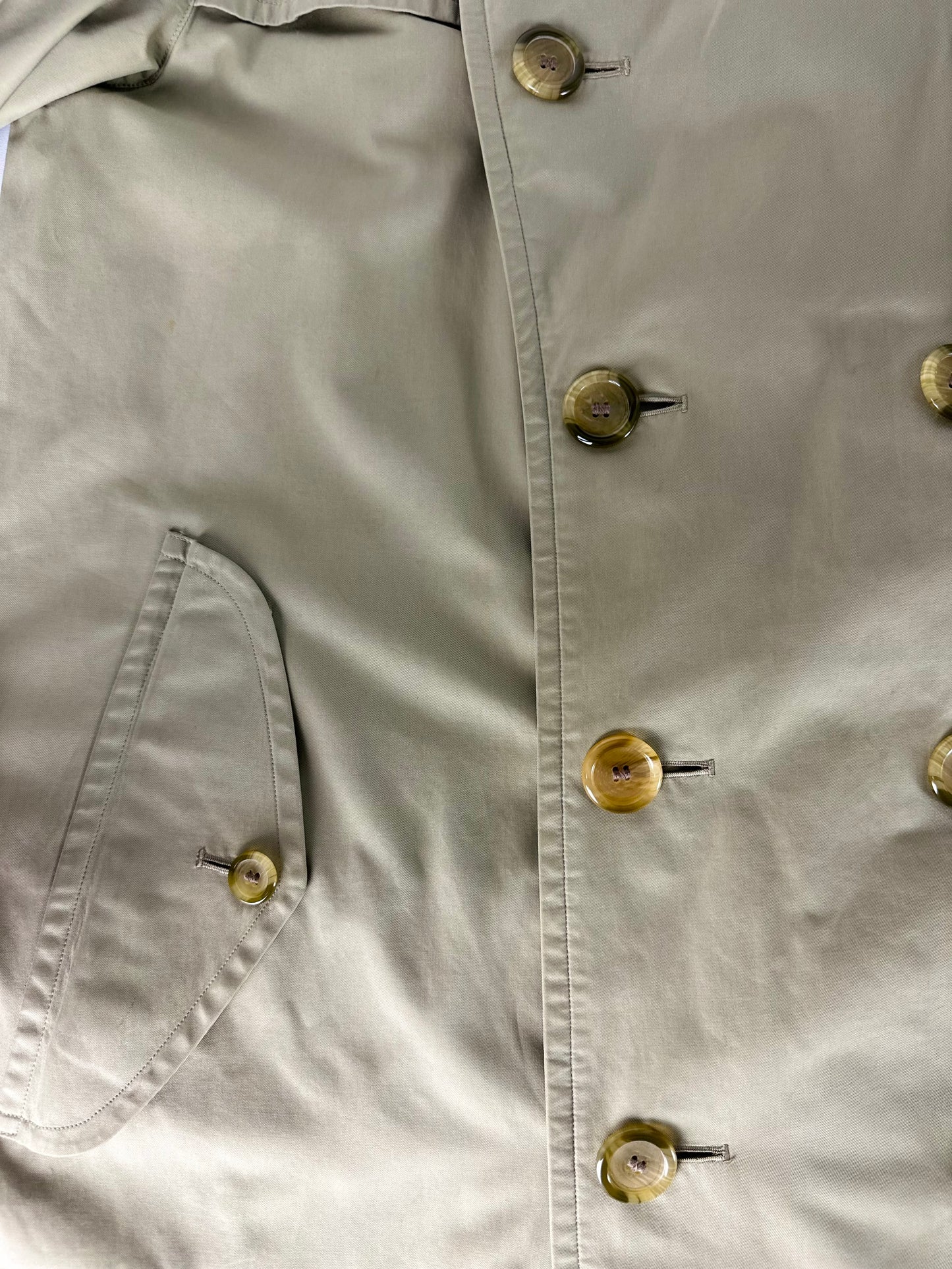 Vintage Burberry Trench Coat Size 48 M