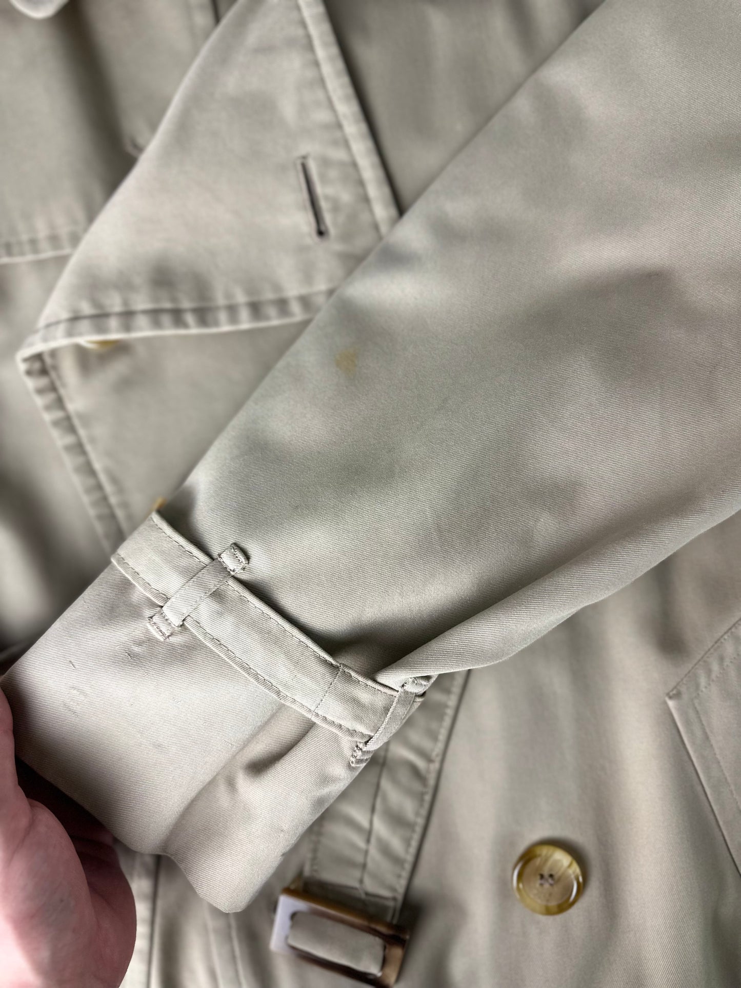 Vintage Burberry Trench Coat Size 48 M