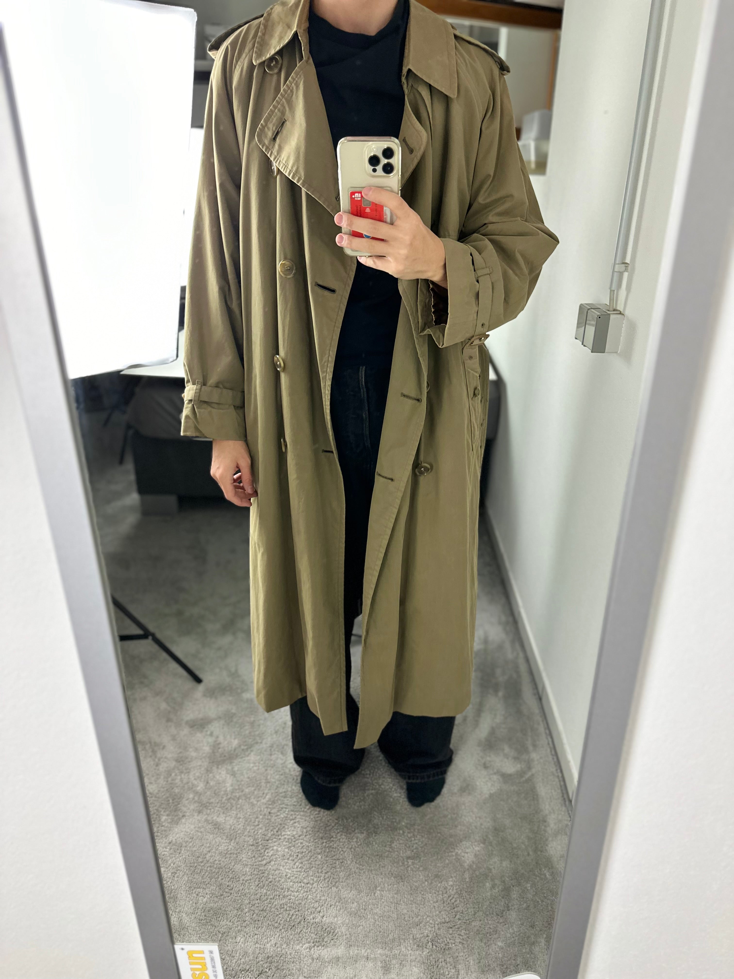 Burberrys Trenchcoat (54/XL) including Inlet
