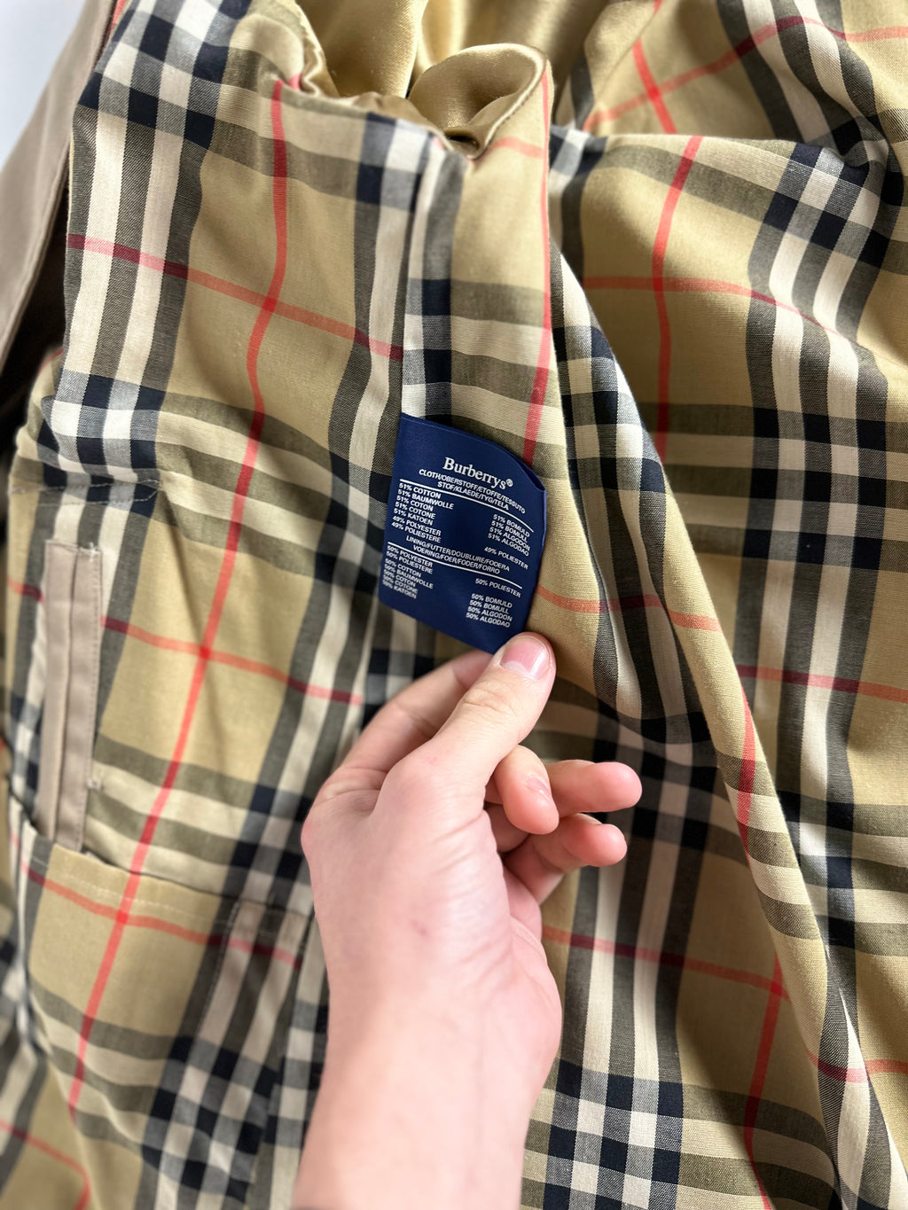 Burberrys Carcoat (46/S) including Inlet