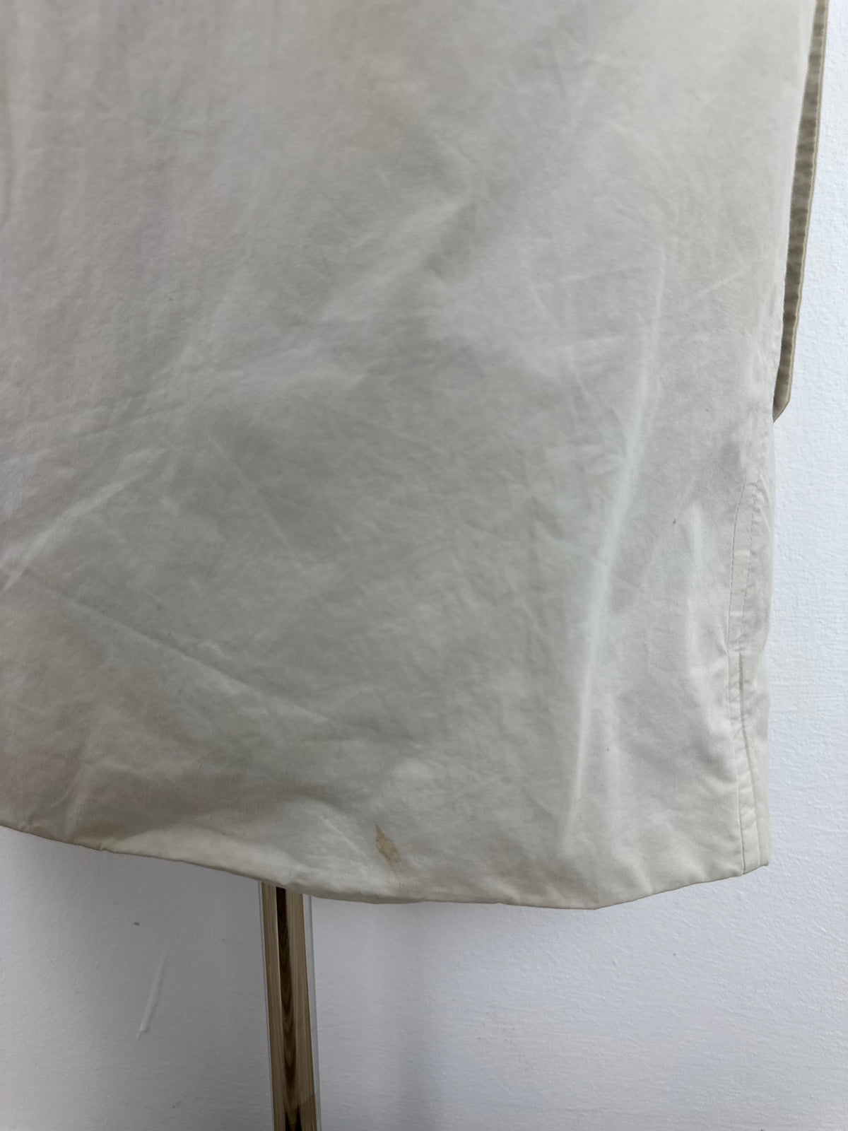 Vintage Burberry Trench Coat White Size 58 XXL