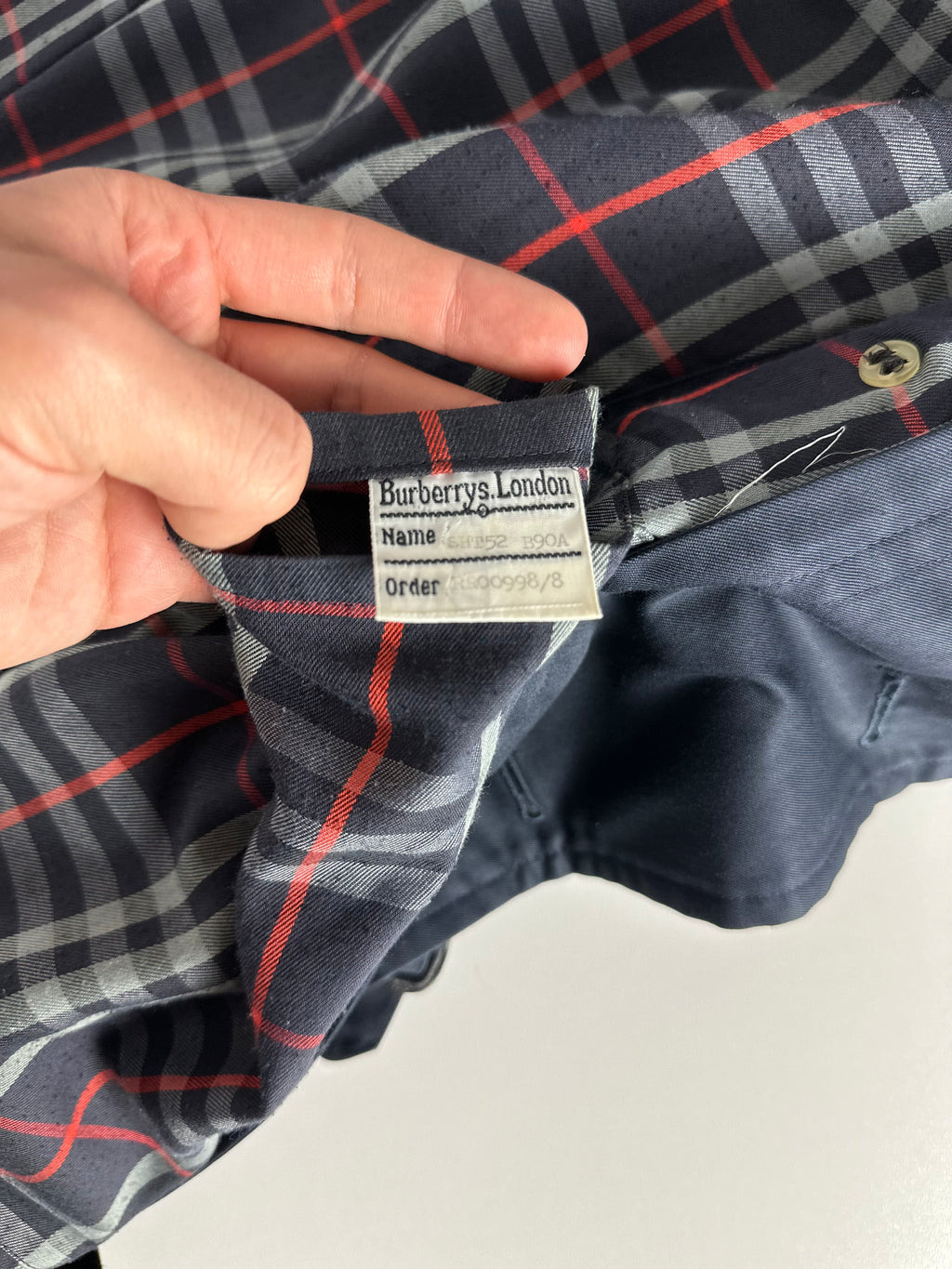 Burberrys Trenchcoat (52/L) including Inlet