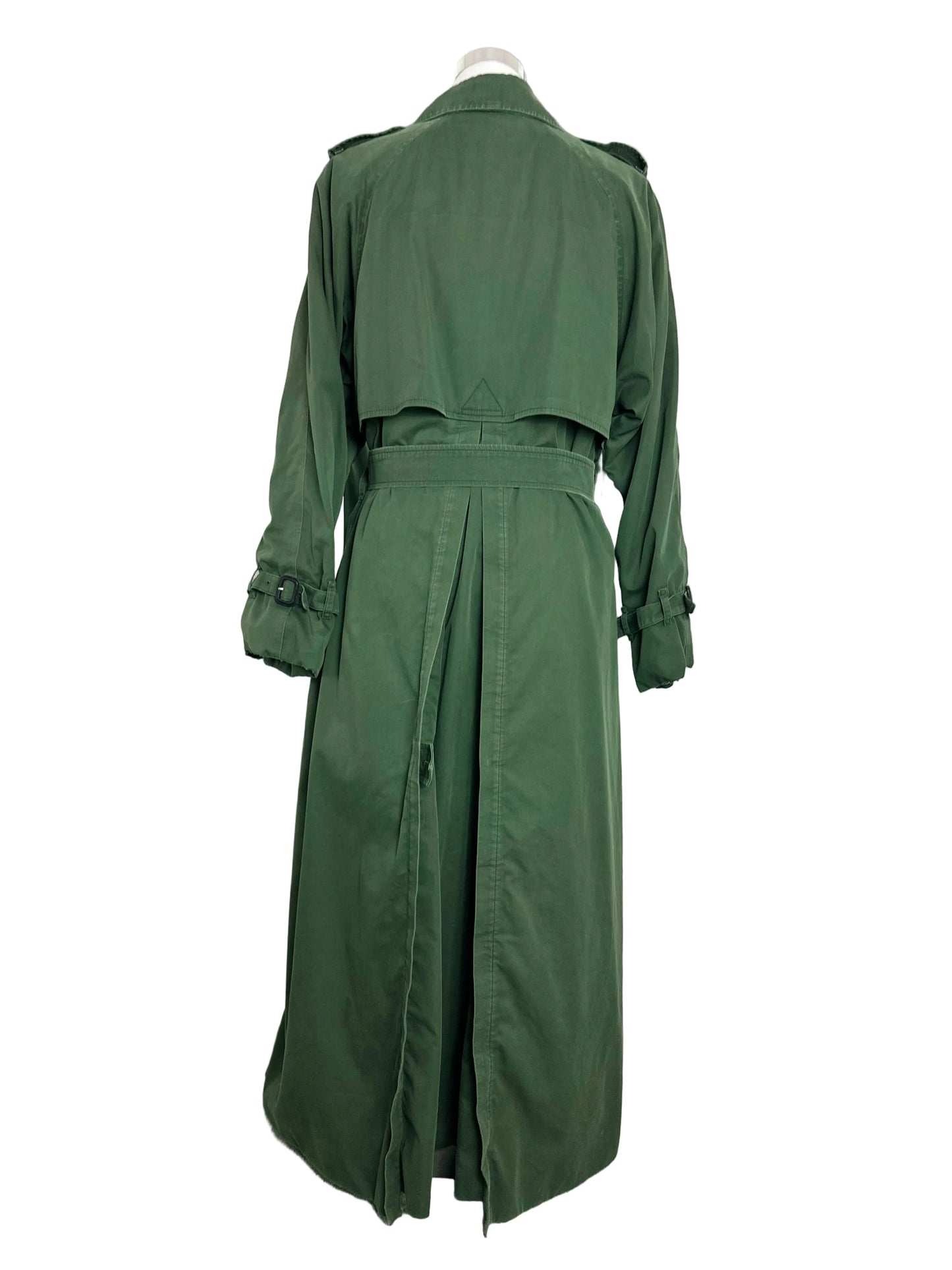 Vintage Burberry Trench Coat Size 12 M With Lining