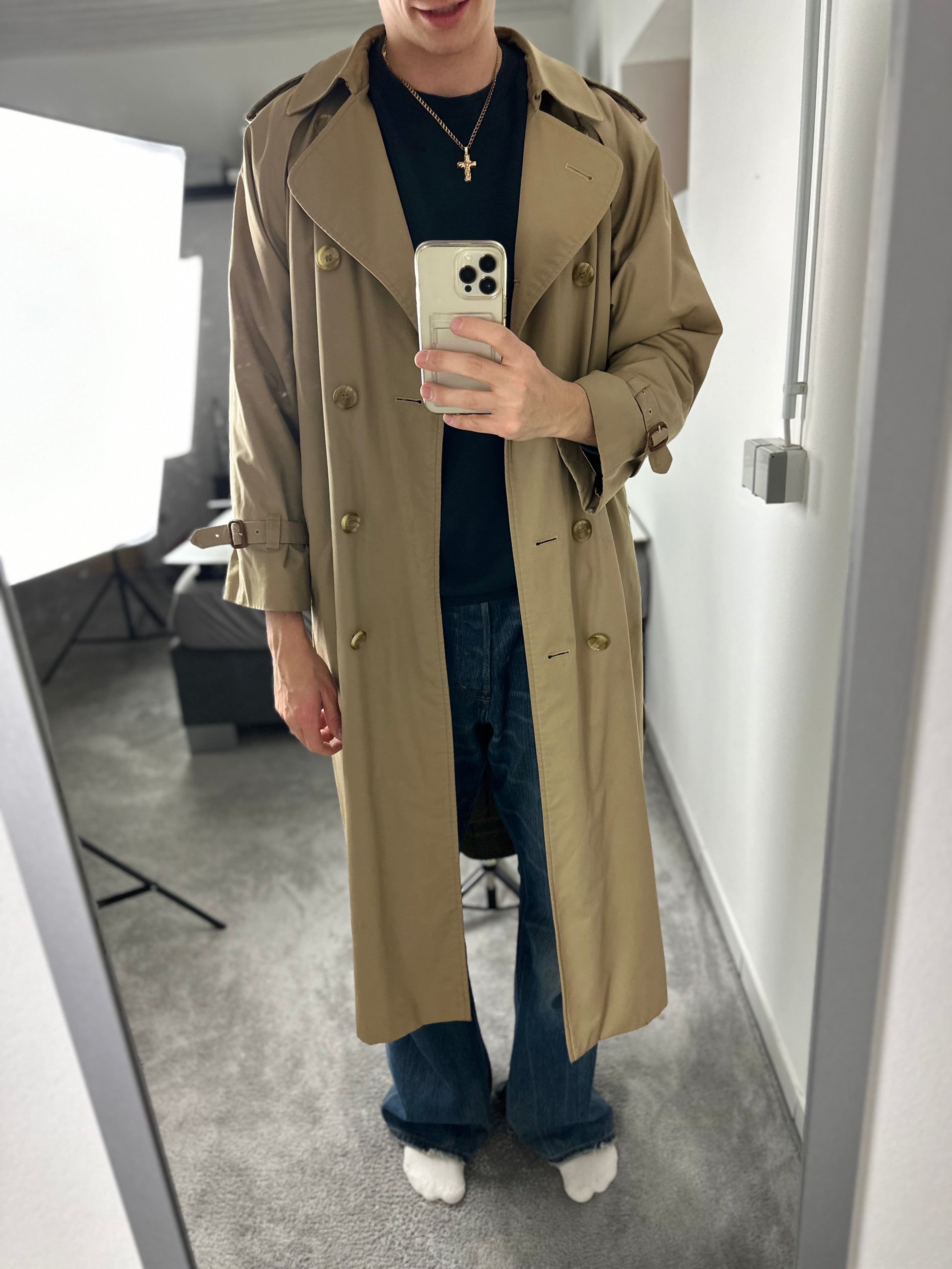 Burberrys Trenchcoat (14/L) including Inlet