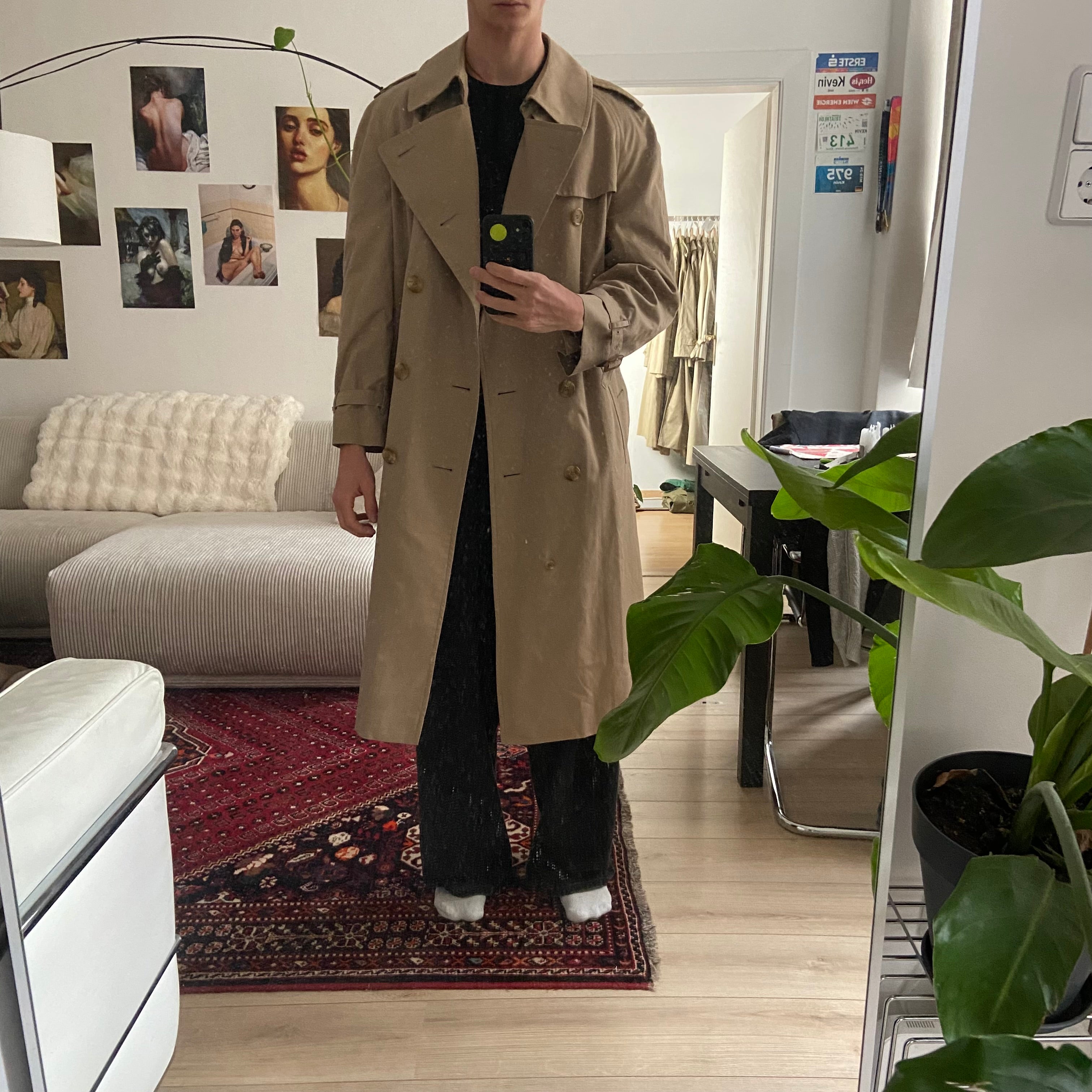 Burberry Trenchcoat Size 14/L