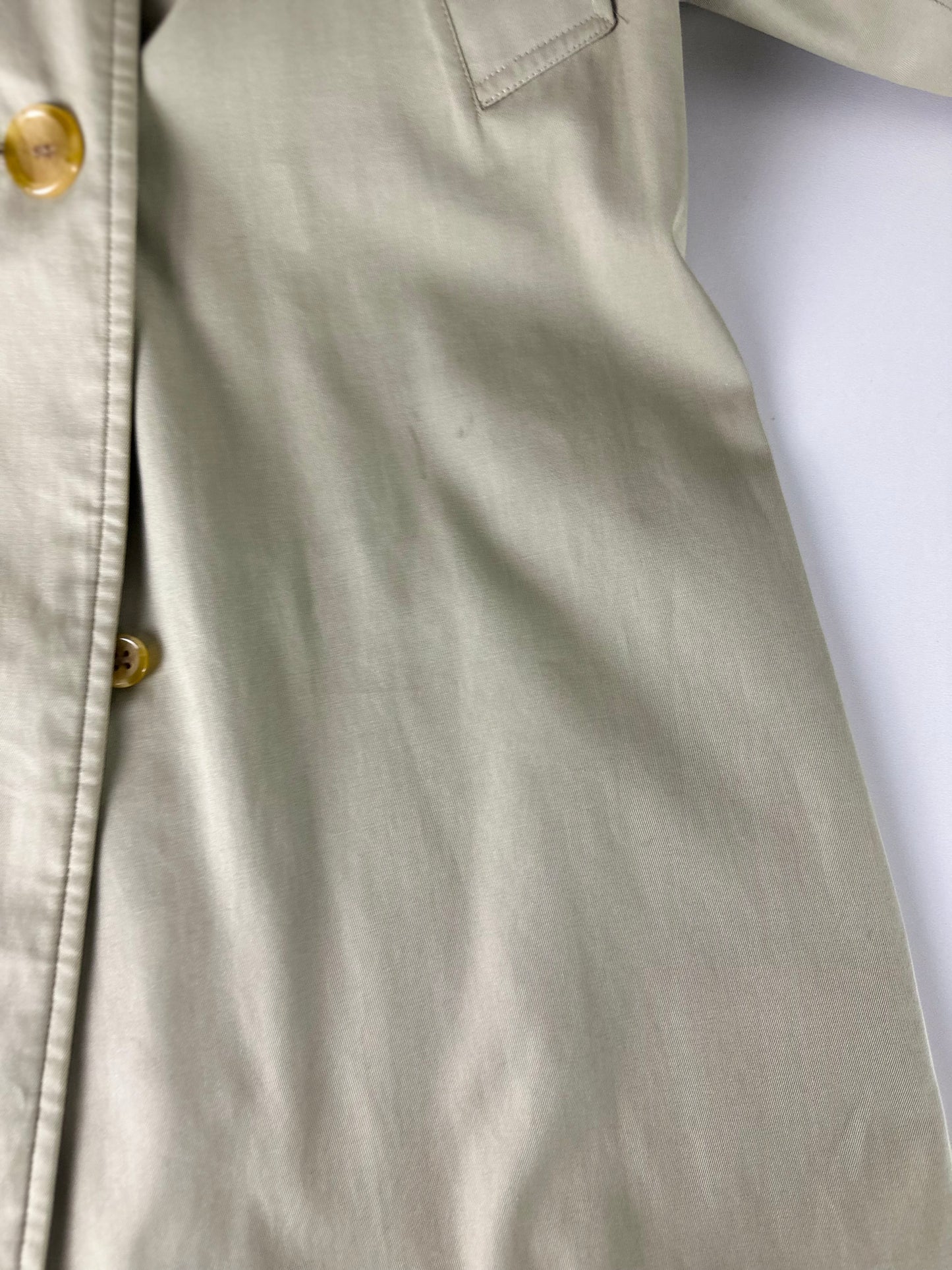 Vintage Burberry Trench Coat Size 6 XXS