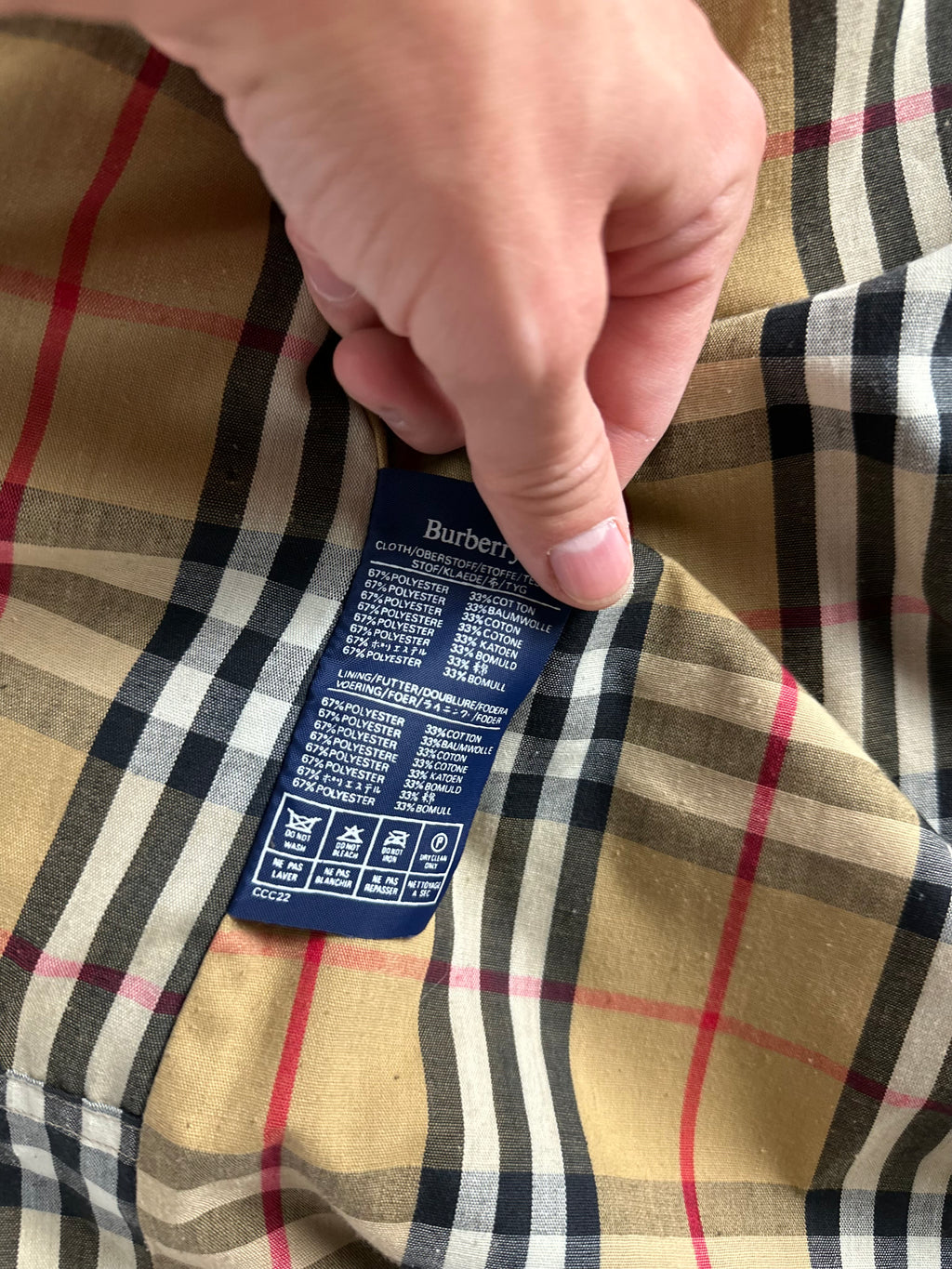 Burberrys Carcoat (52/L)