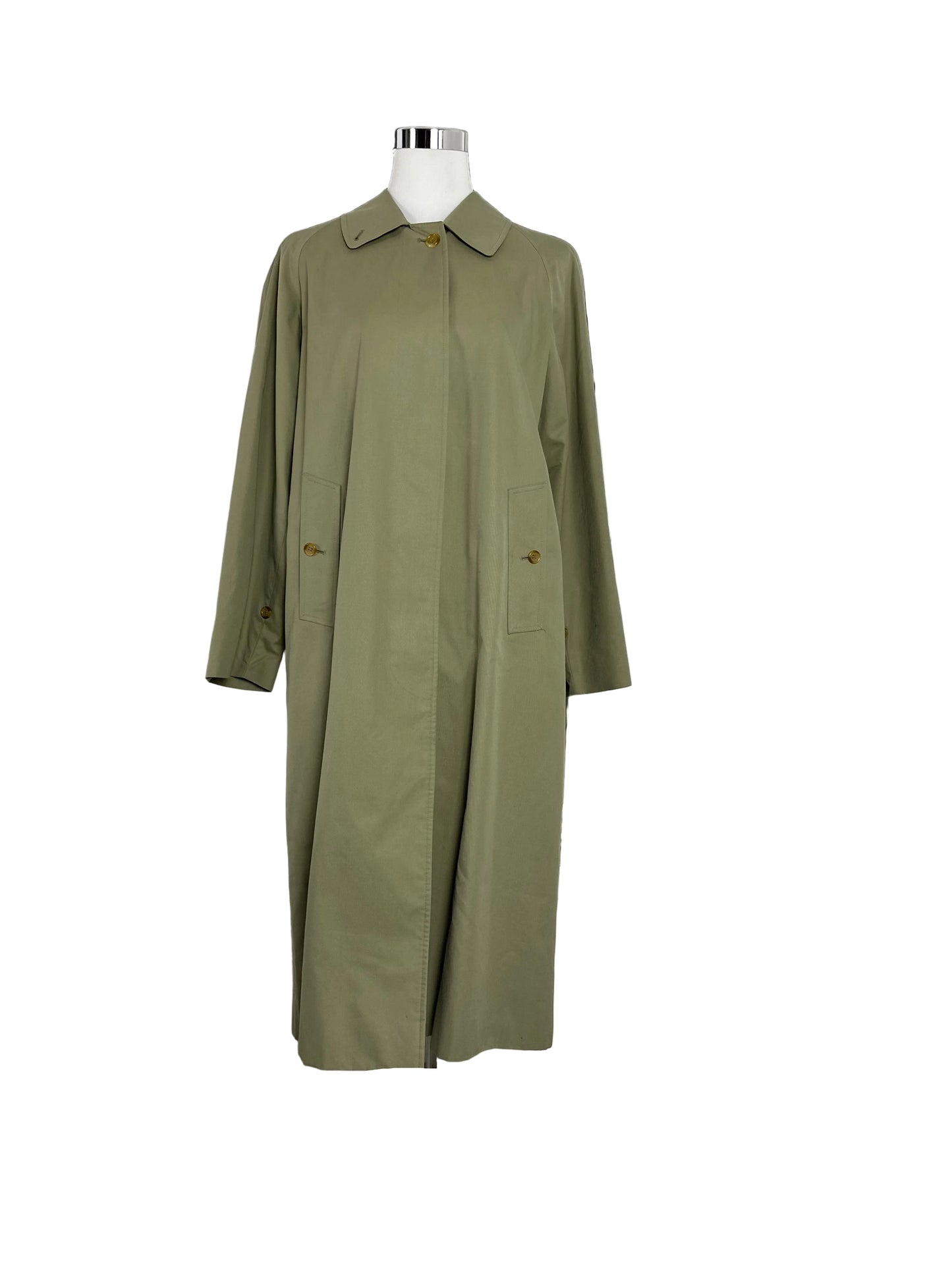 Vintage Burberry Car Coat Size 12 M