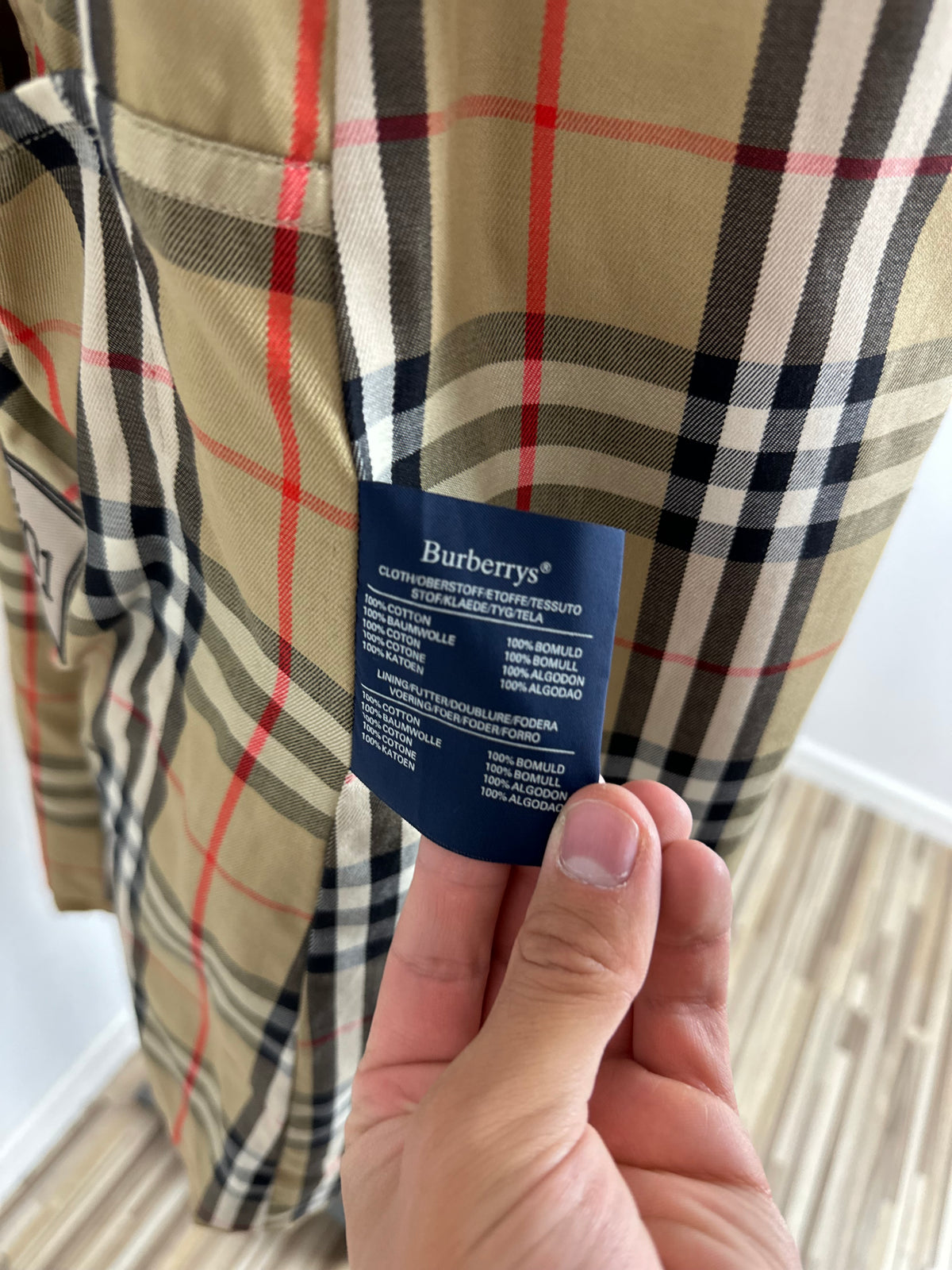 Vintage Burberry Car Coat Mustard Size 56 XL