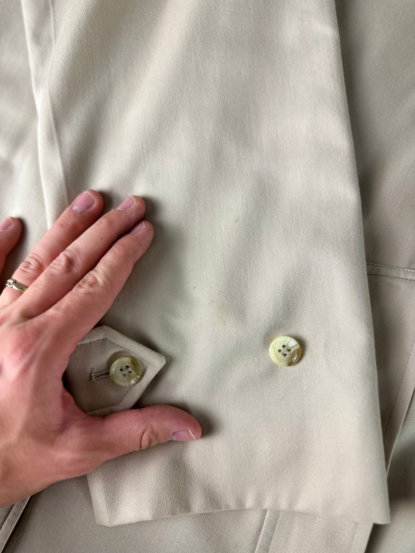 Vintage Burberry Car Coat Size 12 M