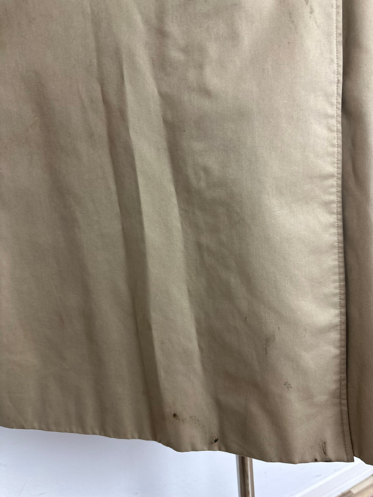 Vintage Burberry Trench Coat Beige Size 10 S